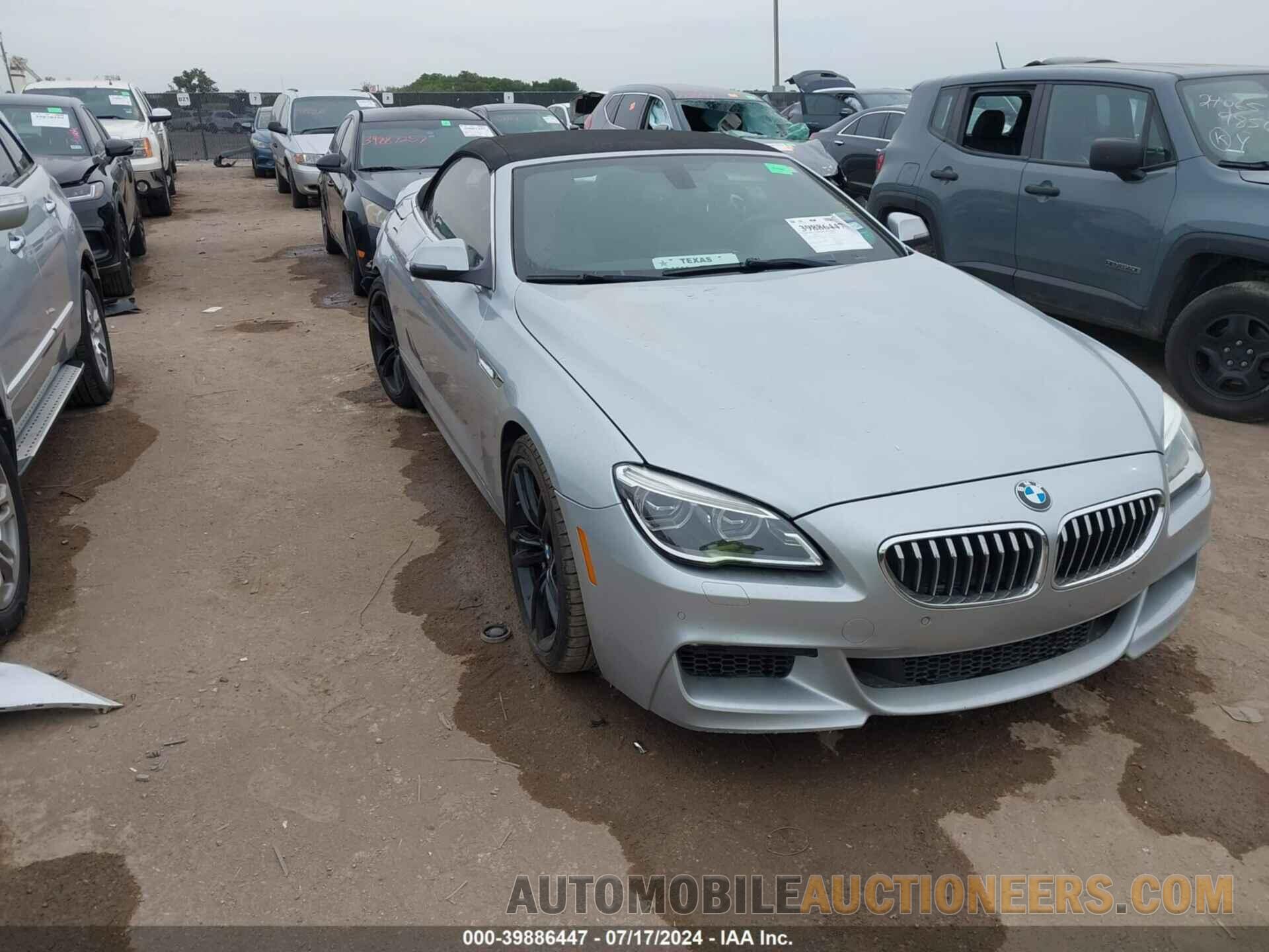 WBA6F1C59GGT83134 BMW 6 SERIES 2016