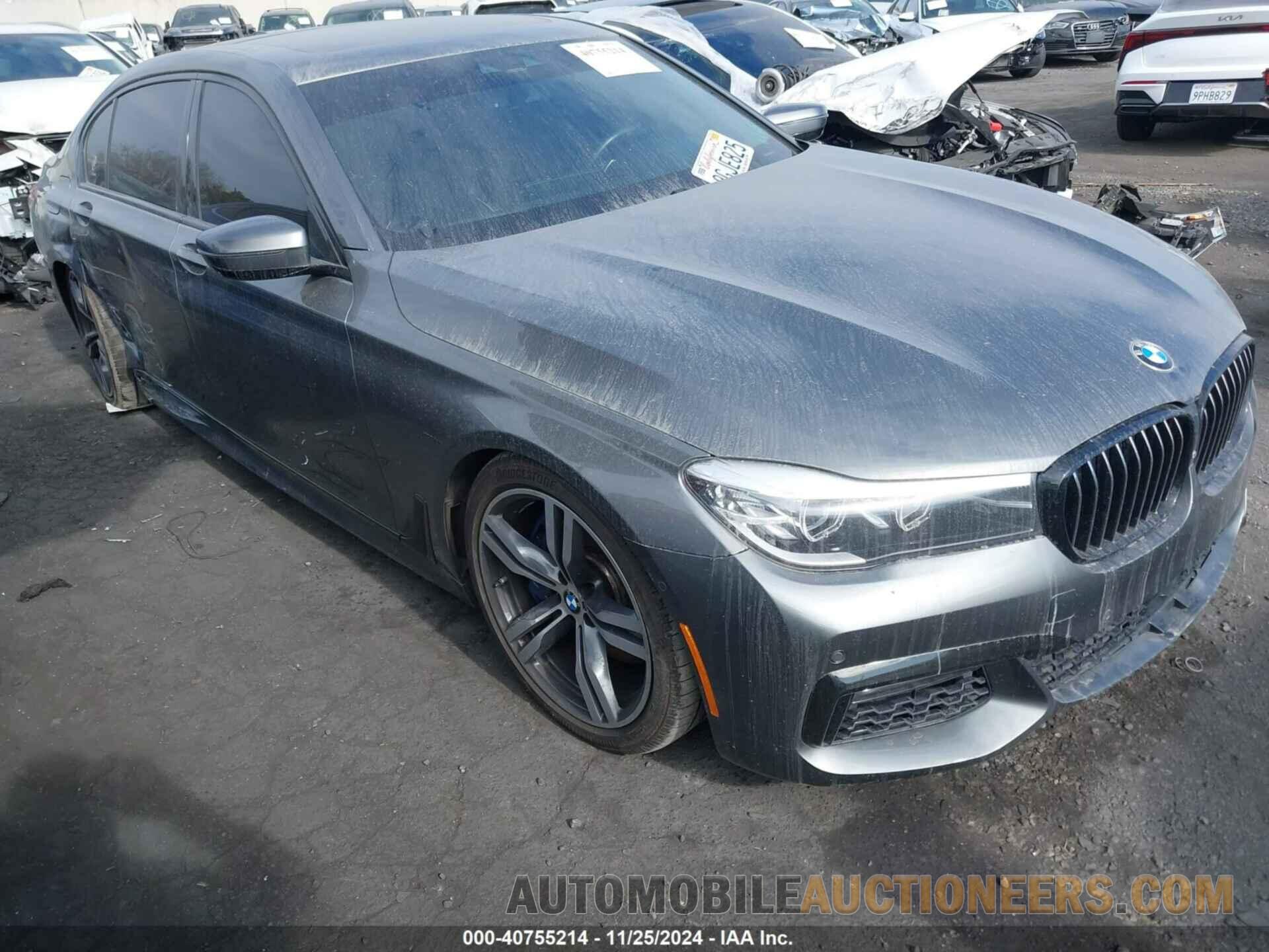 WBA7E2C31HG740707 BMW 740I 2017