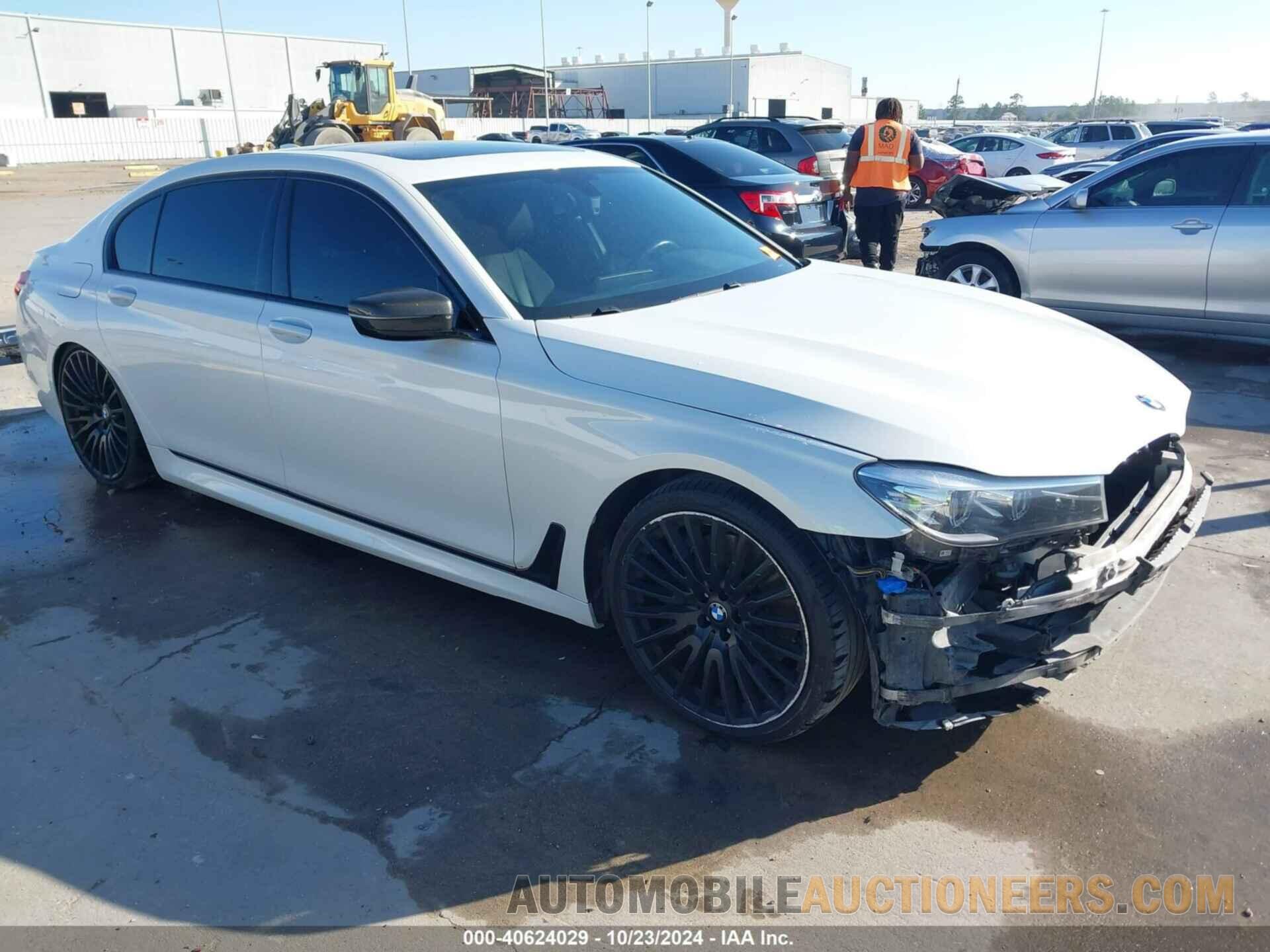 WBA7E2C33HG741115 BMW 740I 2017