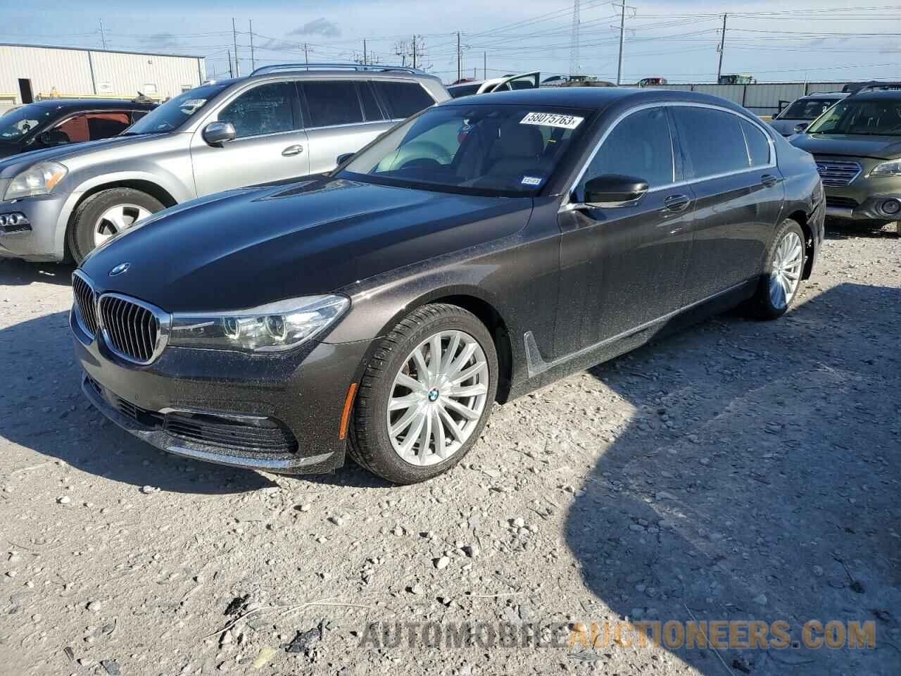 WBA7E2C50GG547299 BMW 7 SERIES 2016