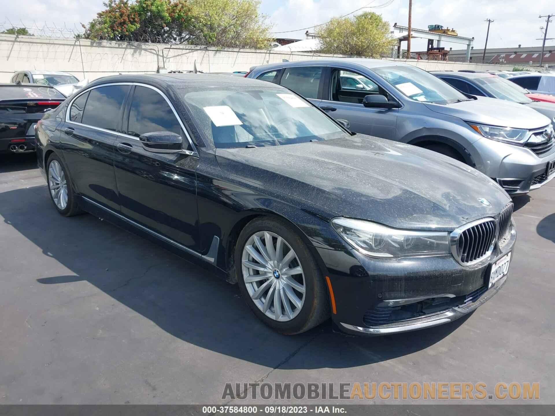 WBA7E2C50GG547688 BMW 7 SERIES 2016