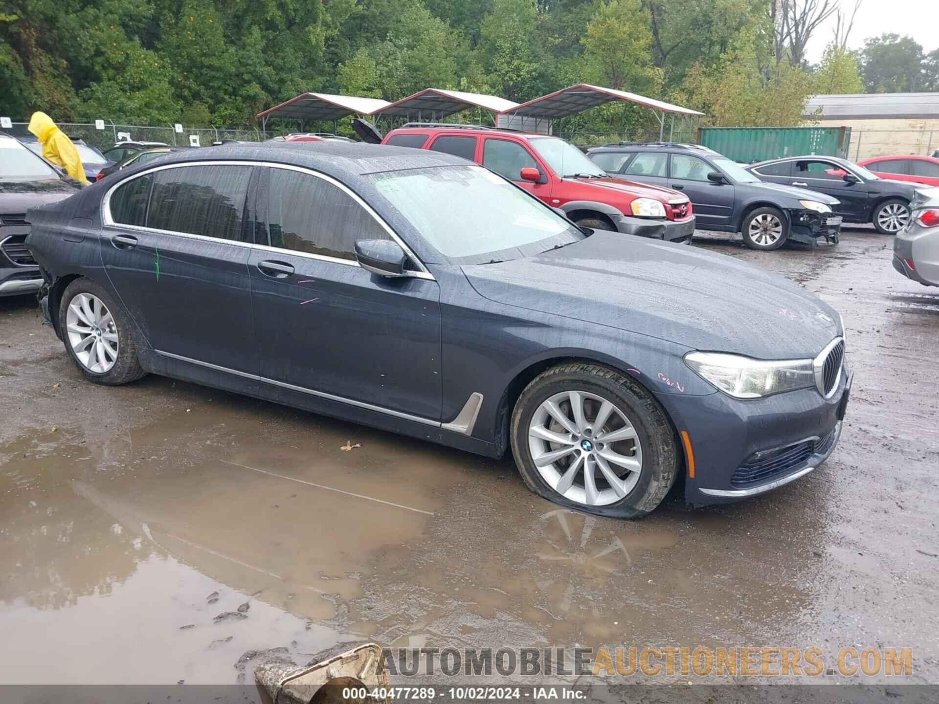 WBA7E2C50GGD99948 BMW 740I 2016