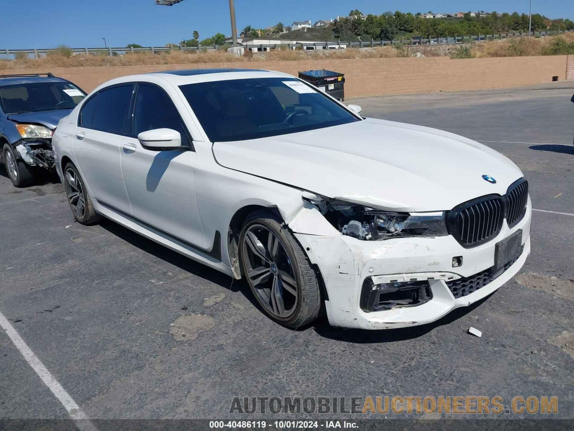 WBA7E2C51GG548302 BMW 740I 2016