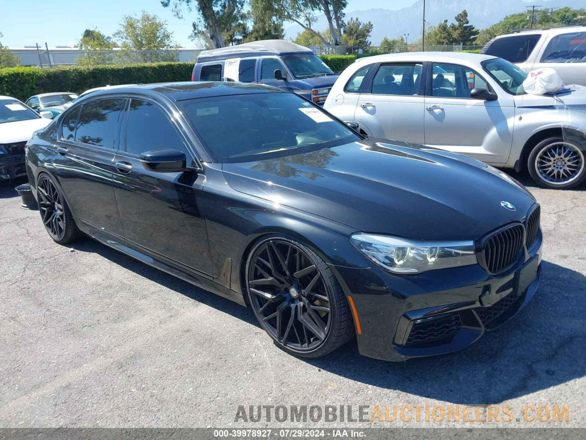 WBA7E2C51GG548350 BMW 740I 2016