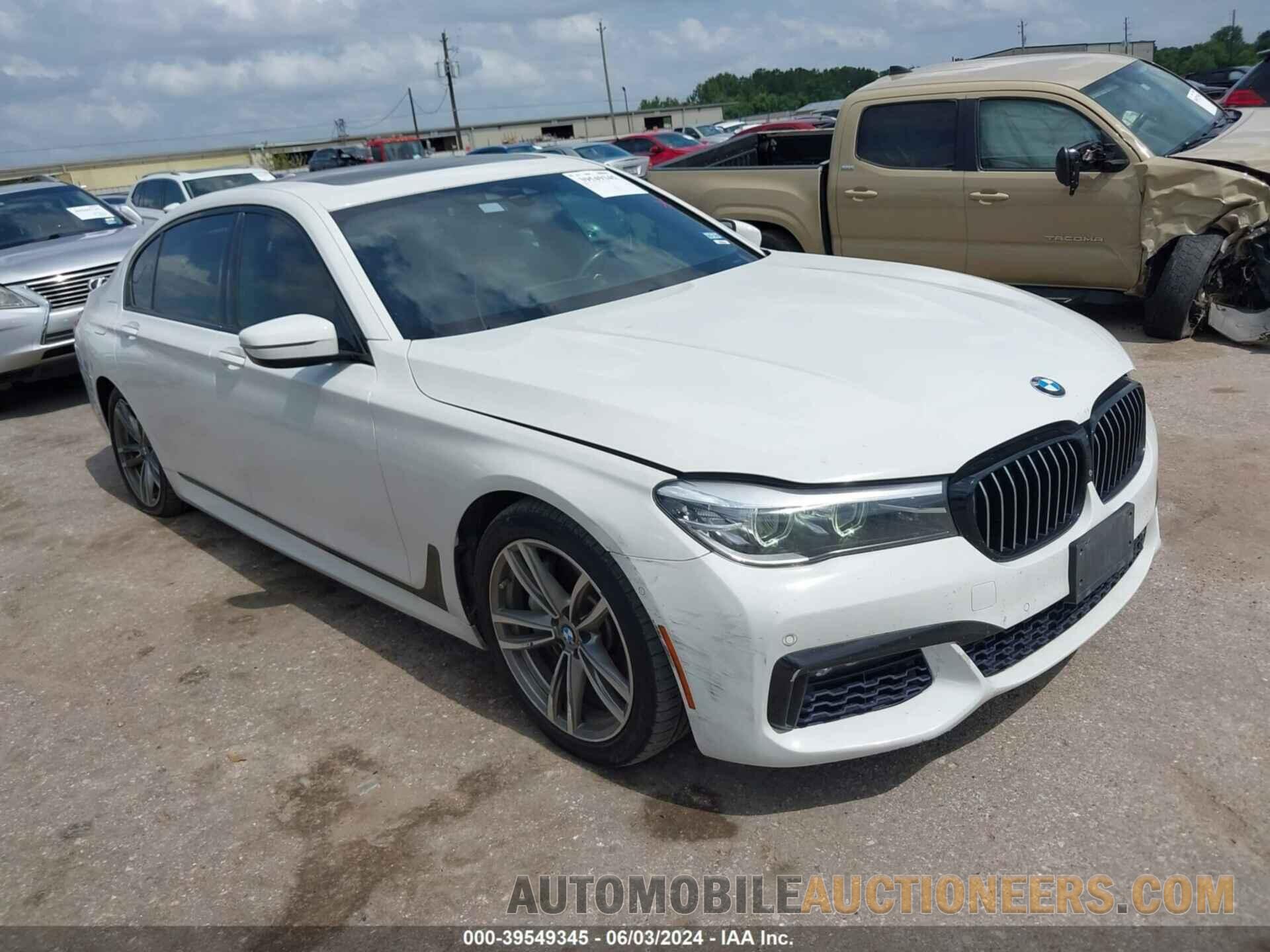 WBA7E2C51HG739235 BMW 740I 2017