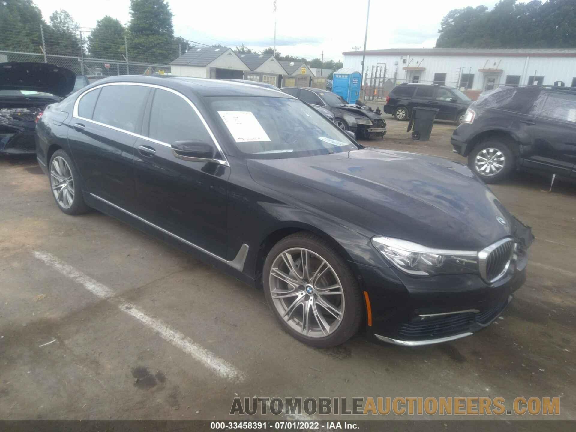 WBA7E2C52GG504776 BMW 7 SERIES 2016