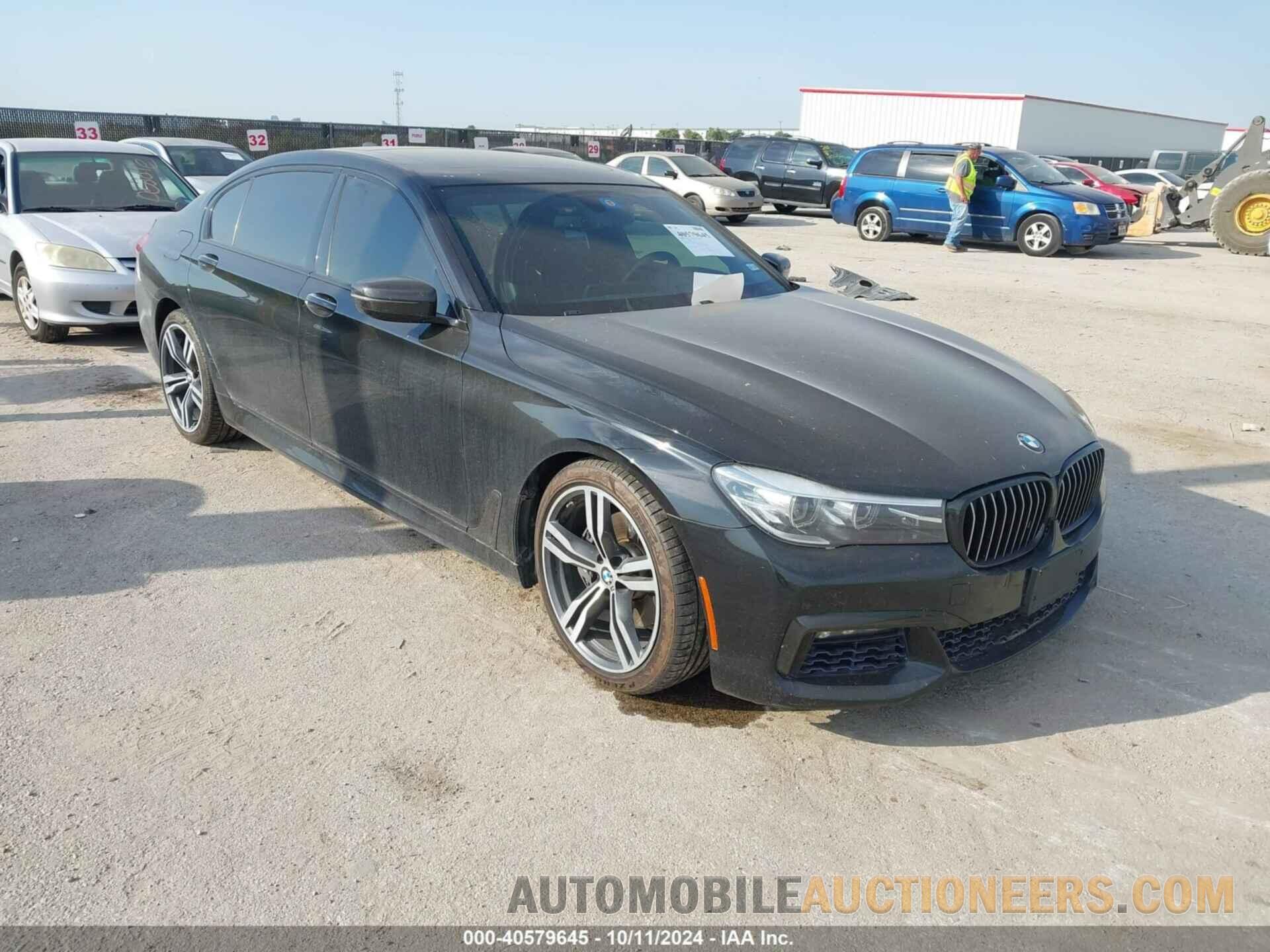 WBA7E2C52GG548177 BMW 740I 2016