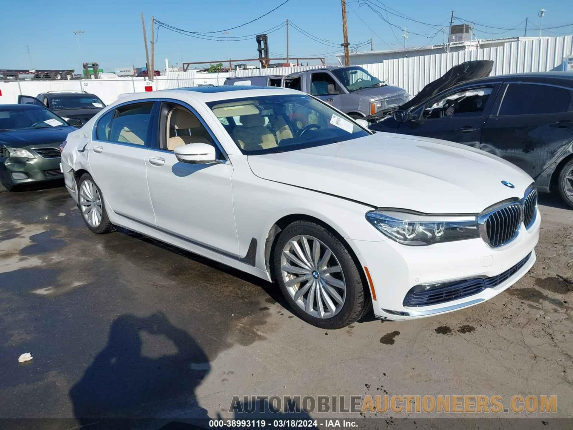 WBA7E2C53GG547488 BMW 740I 2016