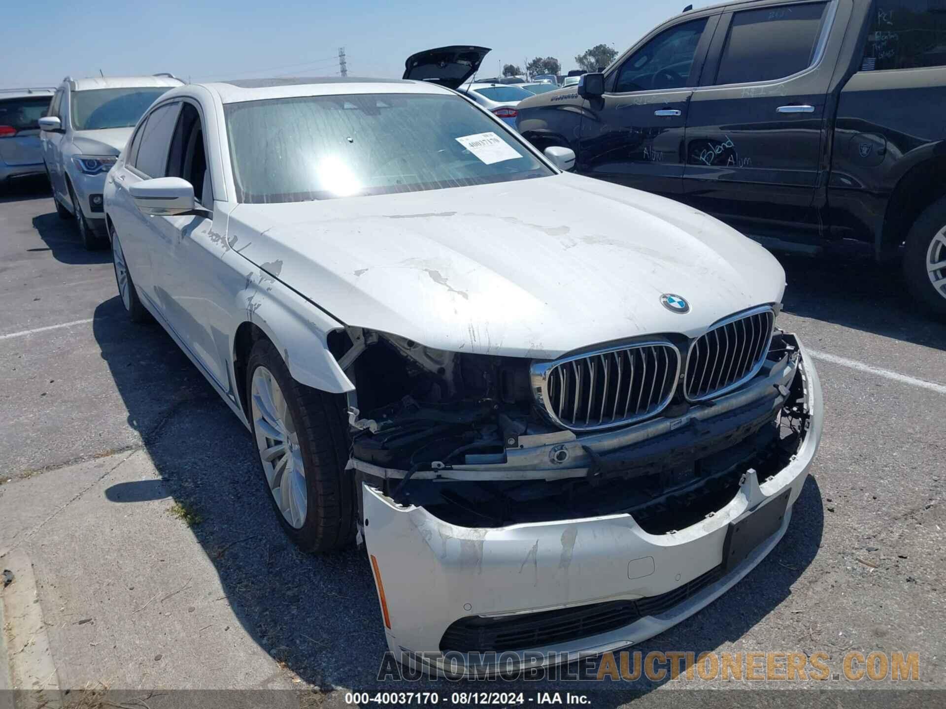 WBA7E2C53GG547538 BMW 740I 2016