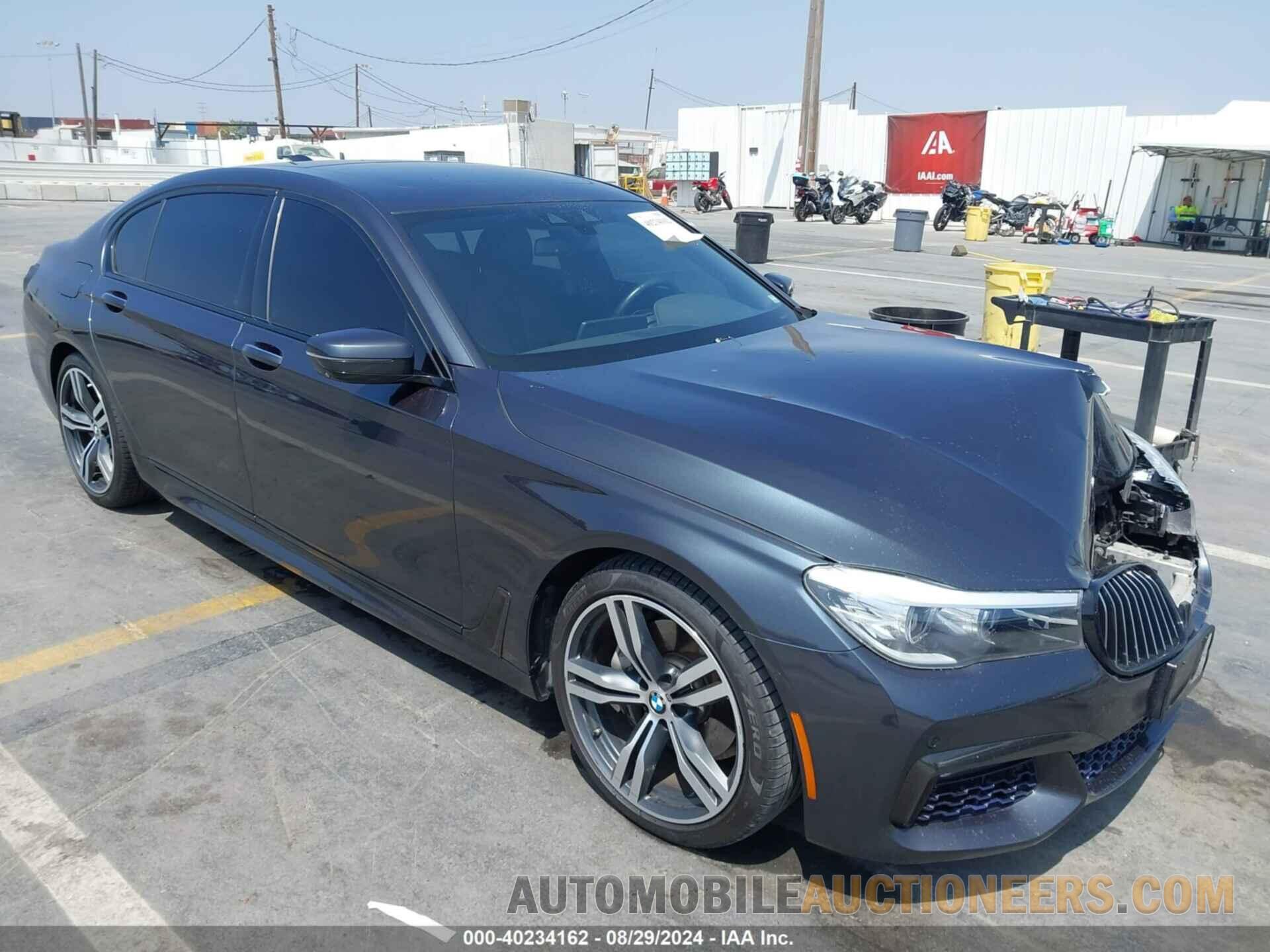 WBA7E2C53HG740421 BMW 740I 2017