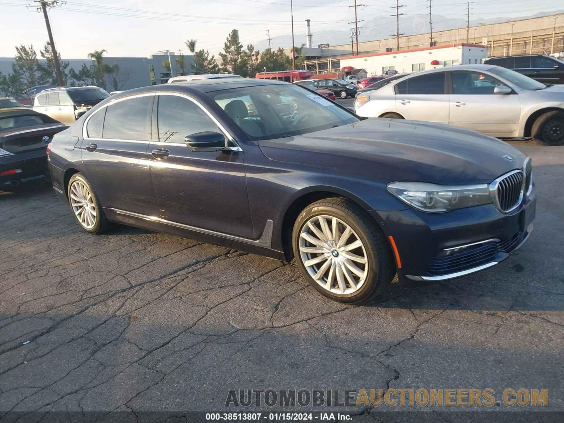 WBA7E2C54GG504746 BMW 740I 2016