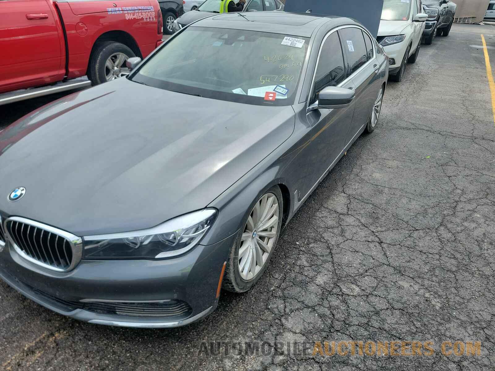 WBA7E2C54GG547290 BMW 7 Series 2016