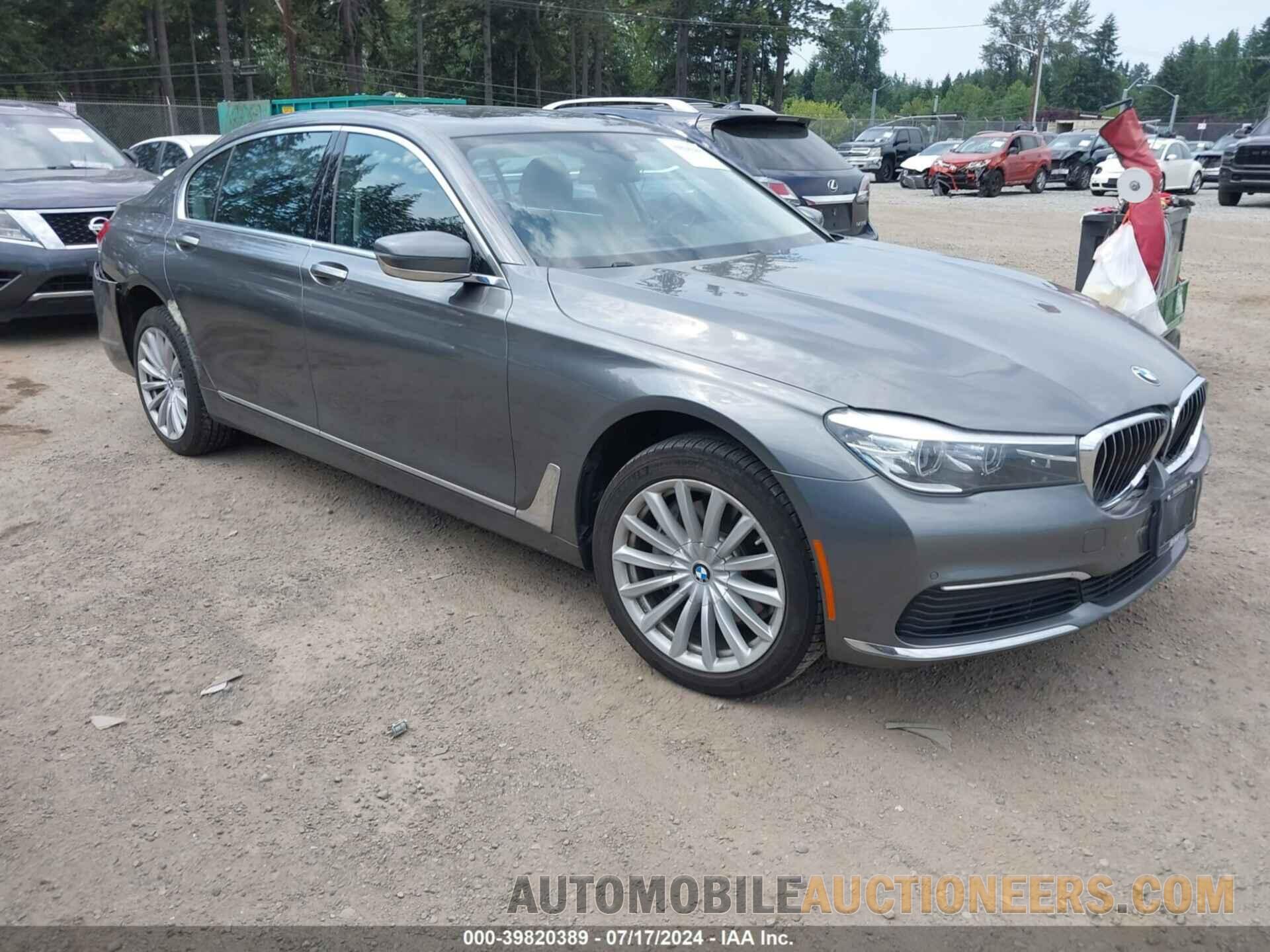 WBA7E2C55KB454543 BMW 740I 2019