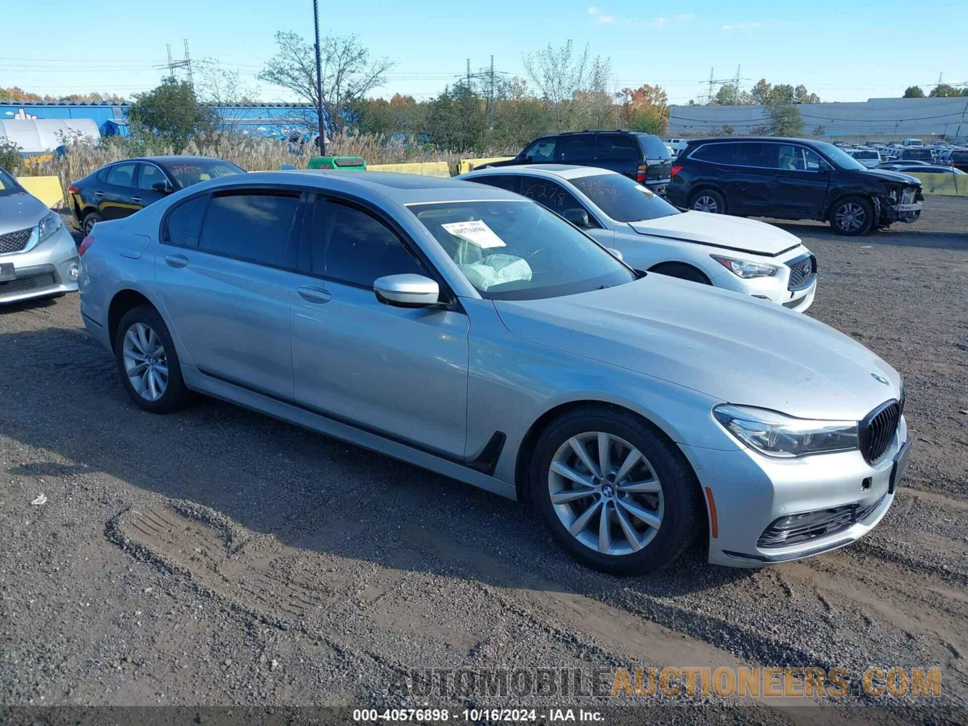 WBA7E2C56GG546934 BMW 740I 2016