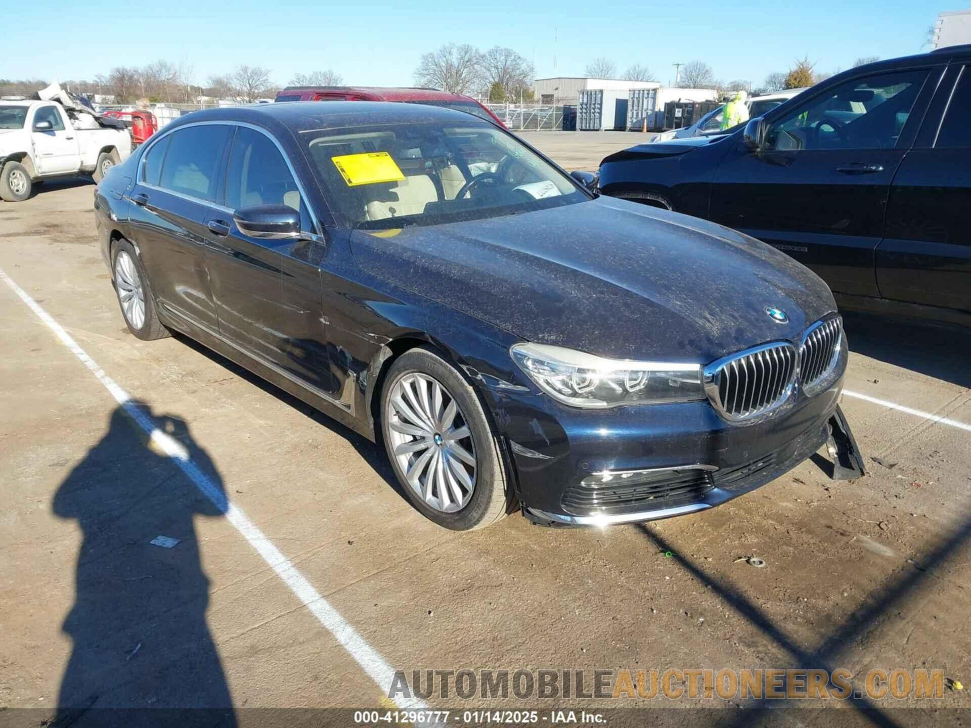 WBA7E2C56GG547789 BMW 740I 2016