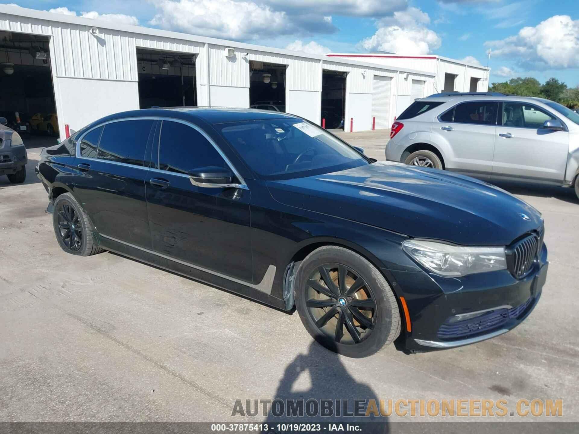 WBA7E2C57GG547722 BMW 7 SERIES 2016