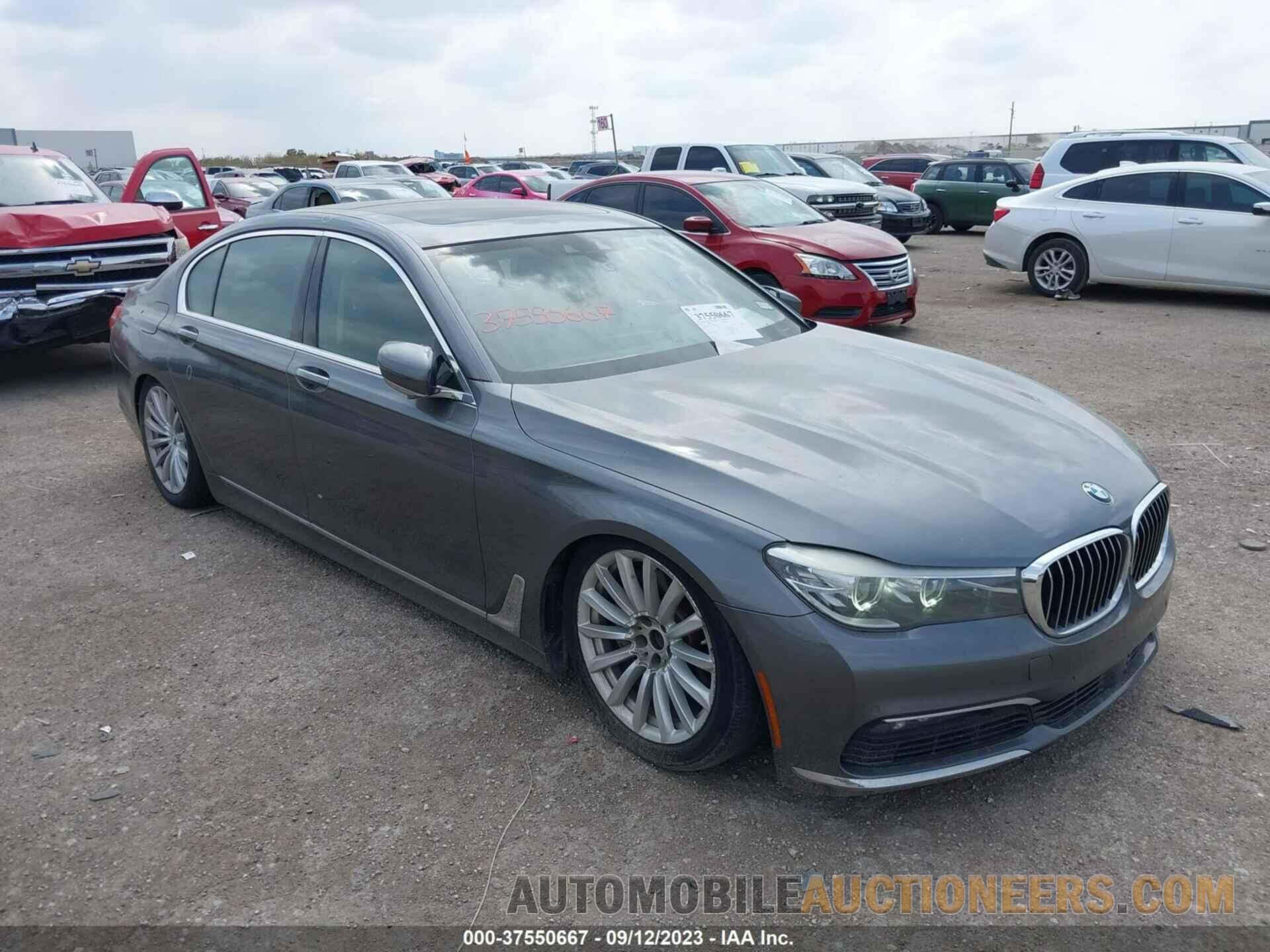 WBA7E2C57GG714516 BMW 7 SERIES 2016