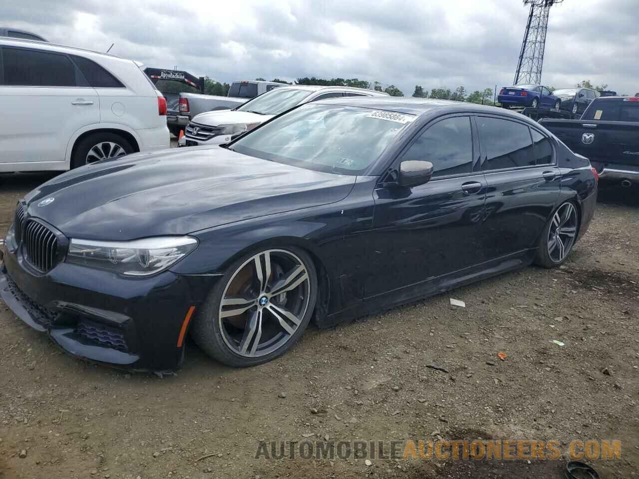 WBA7E2C58GG548345 BMW 7 SERIES 2016