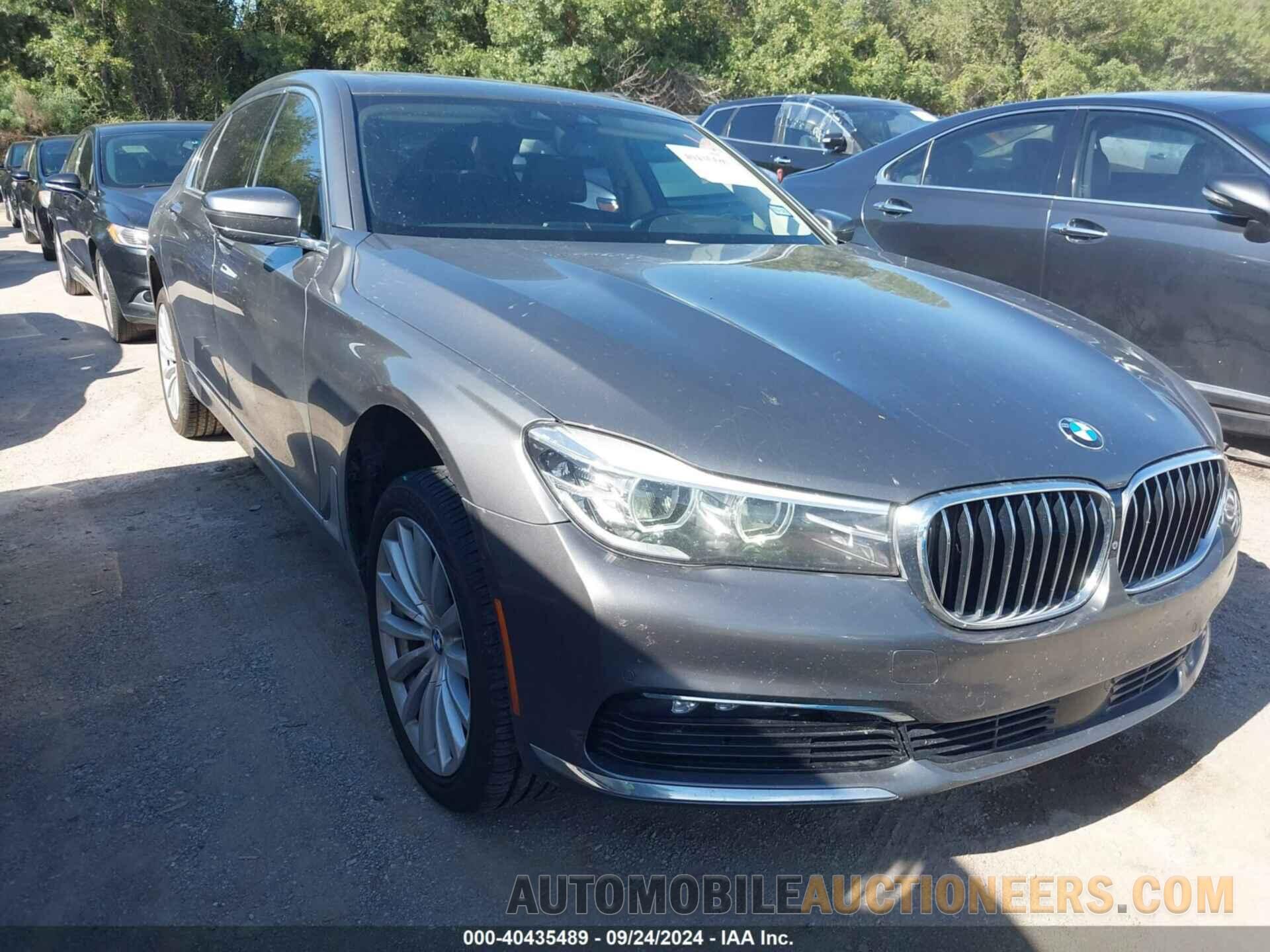 WBA7E2C59GG503852 BMW 740I 2016