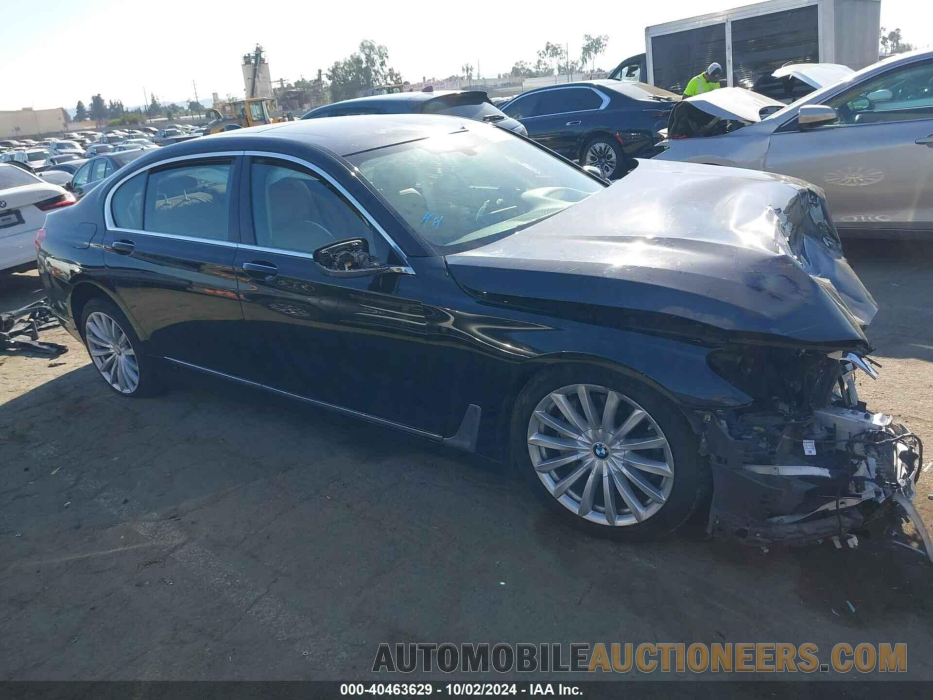 WBA7E2C59GG546670 BMW 740I 2016