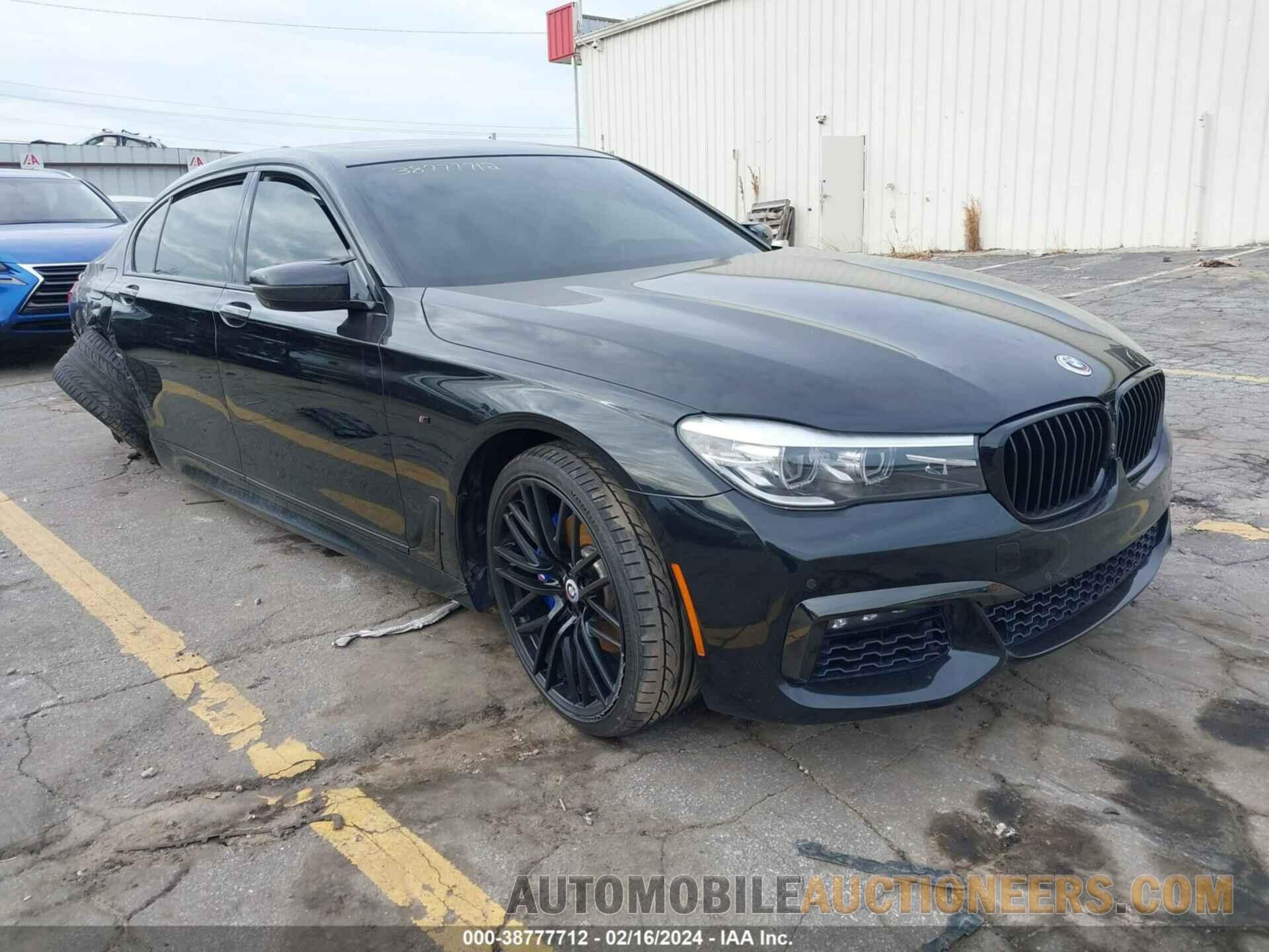 WBA7E2C59GG547205 BMW 740I 2016