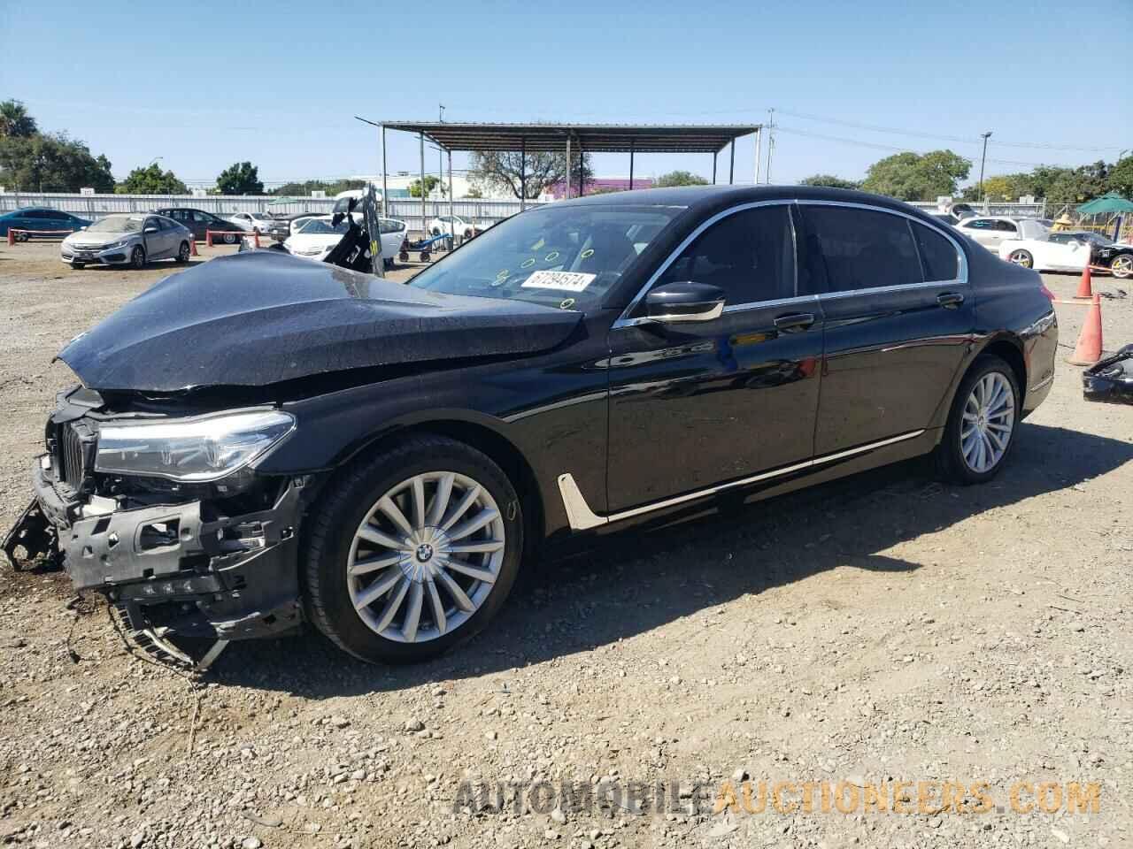 WBA7E2C59GG547687 BMW 7 SERIES 2016