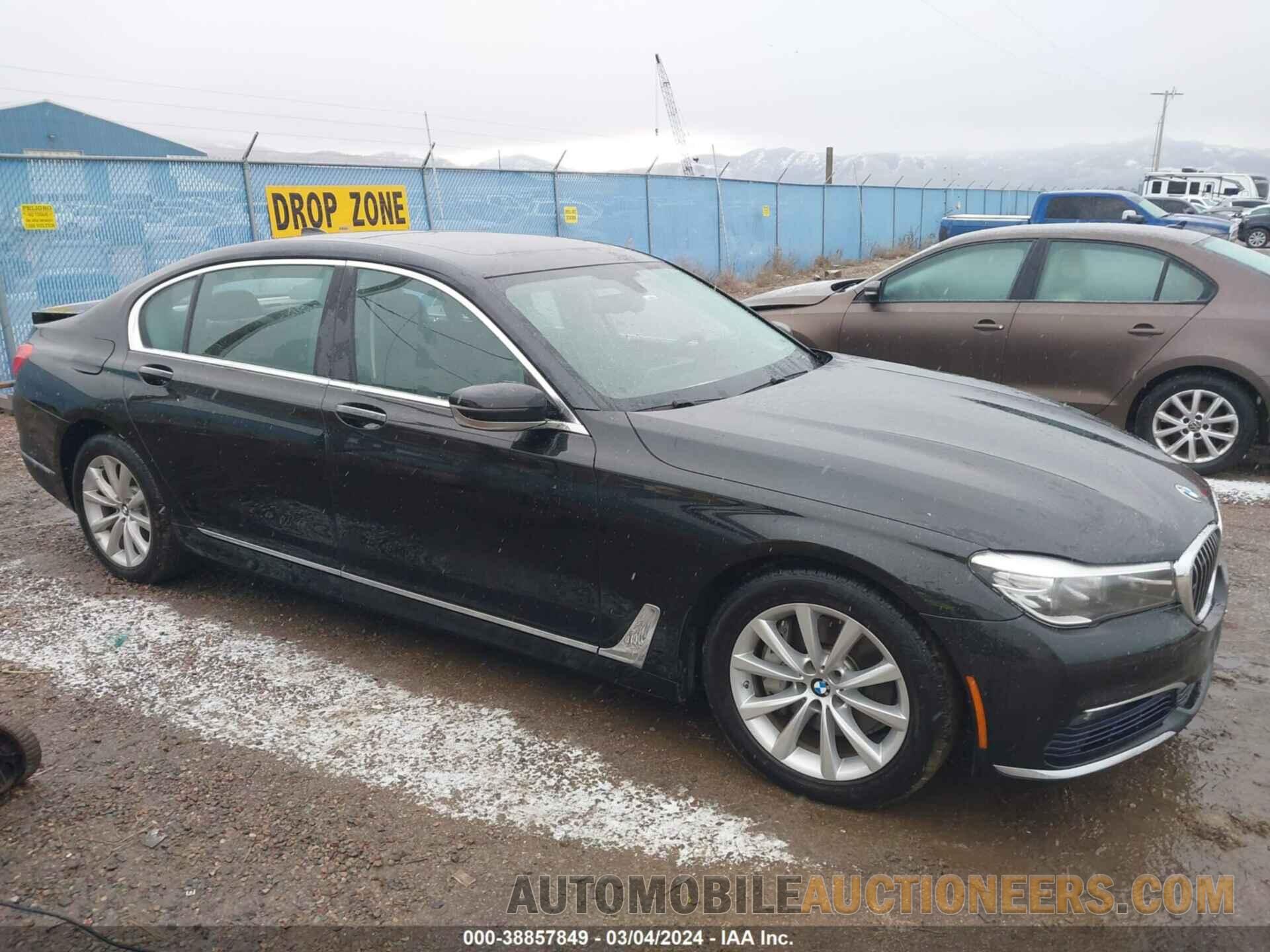 WBA7E2C59GG548354 BMW 740I 2016