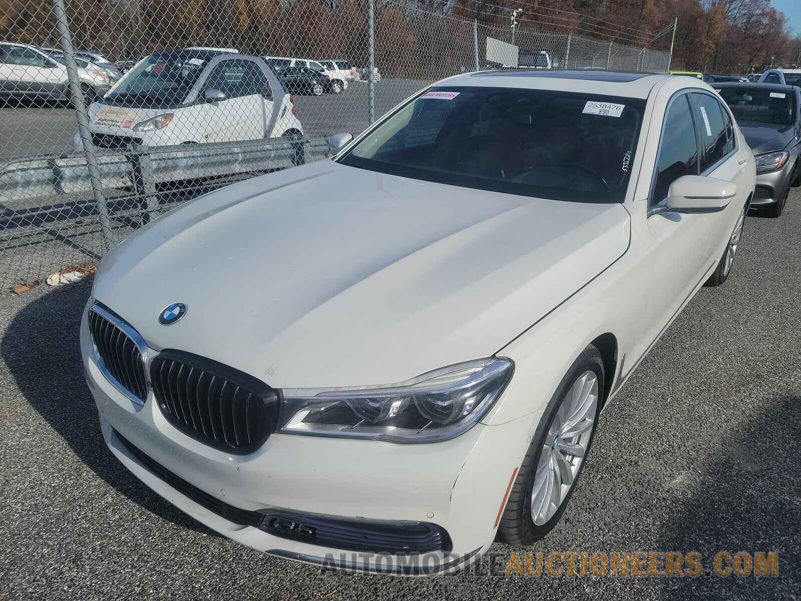 WBA7E2C59GG548399 BMW 7 Series 2016