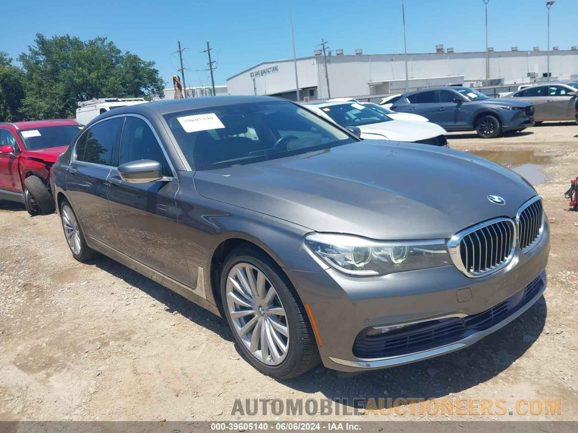 WBA7E2C59GG739031 BMW 740I 2016