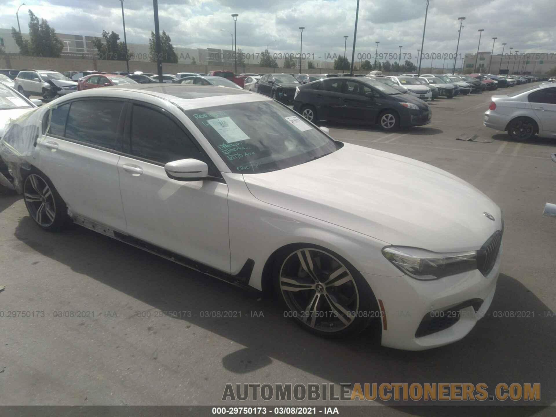 WBA7E2C5XGG547004 BMW 7 SERIES 2016