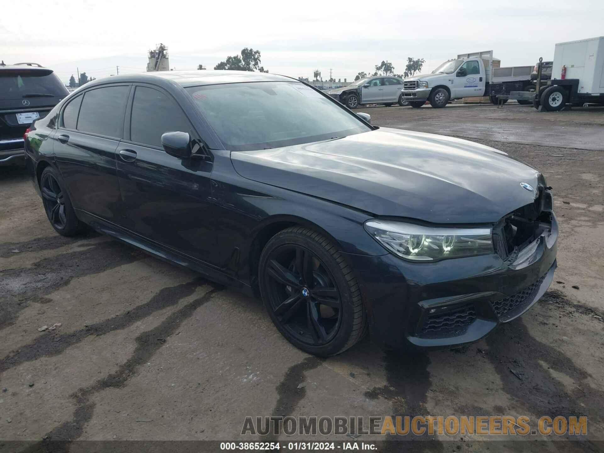 WBA7E2C5XGG548296 BMW 740I 2016