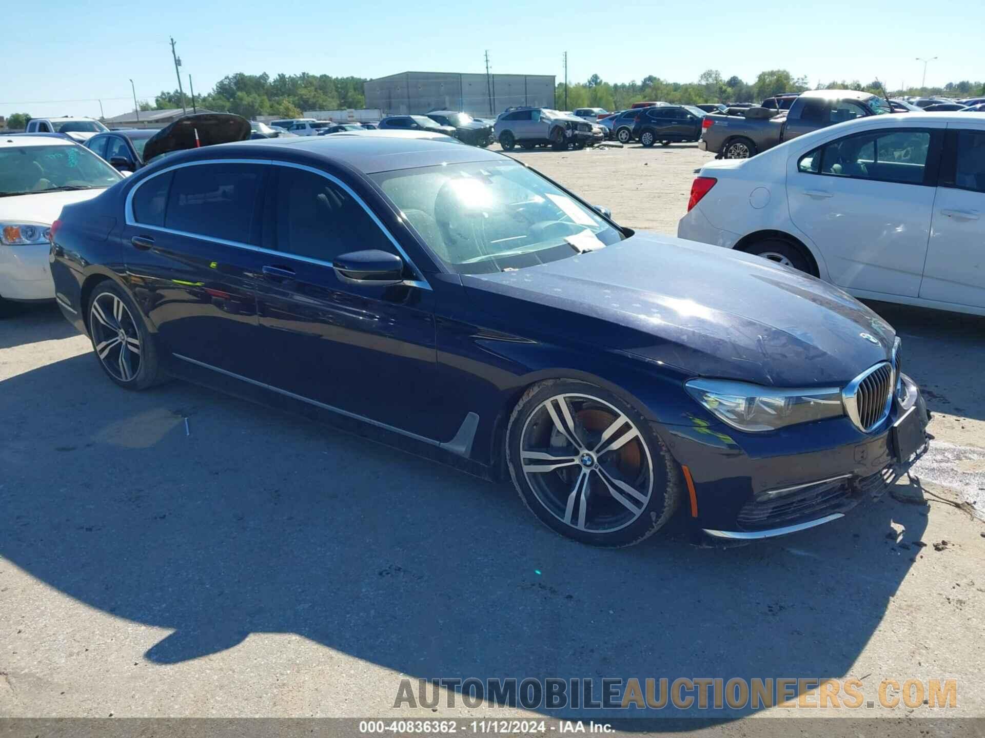 WBA7E2C5XGG548329 BMW 740I 2016