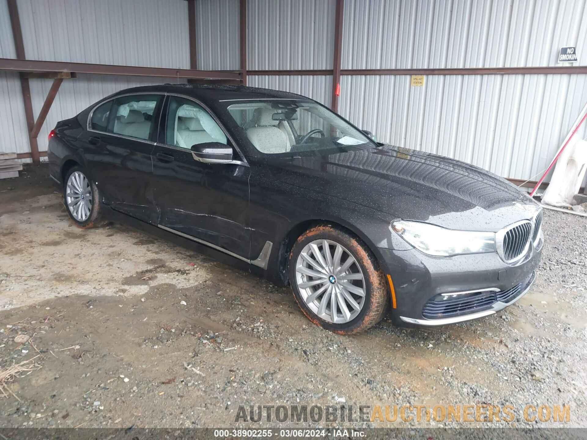 WBA7E4C51HGU99647 BMW 740I 2017