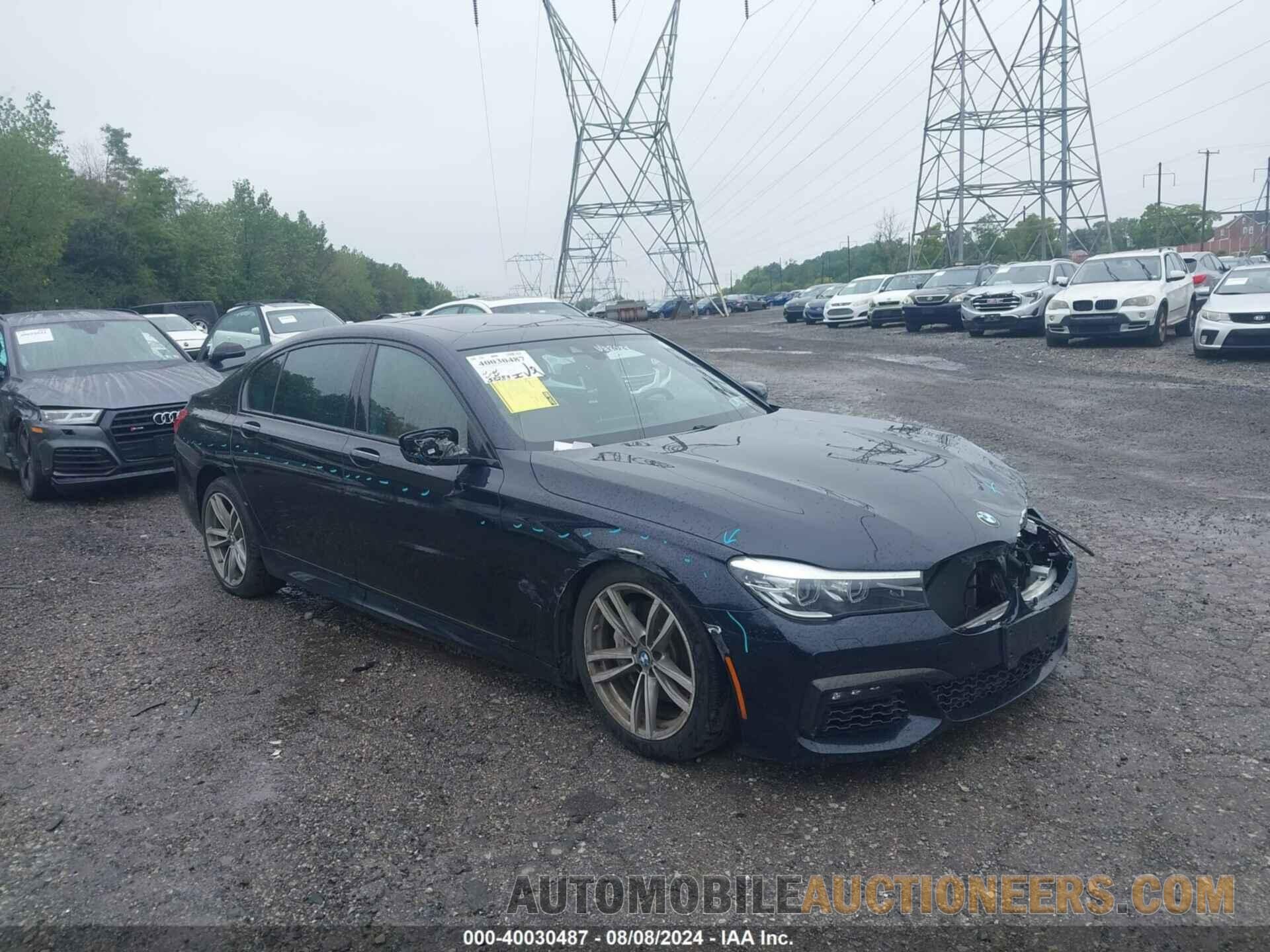 WBA7E4C51JGV28084 BMW 740I 2018