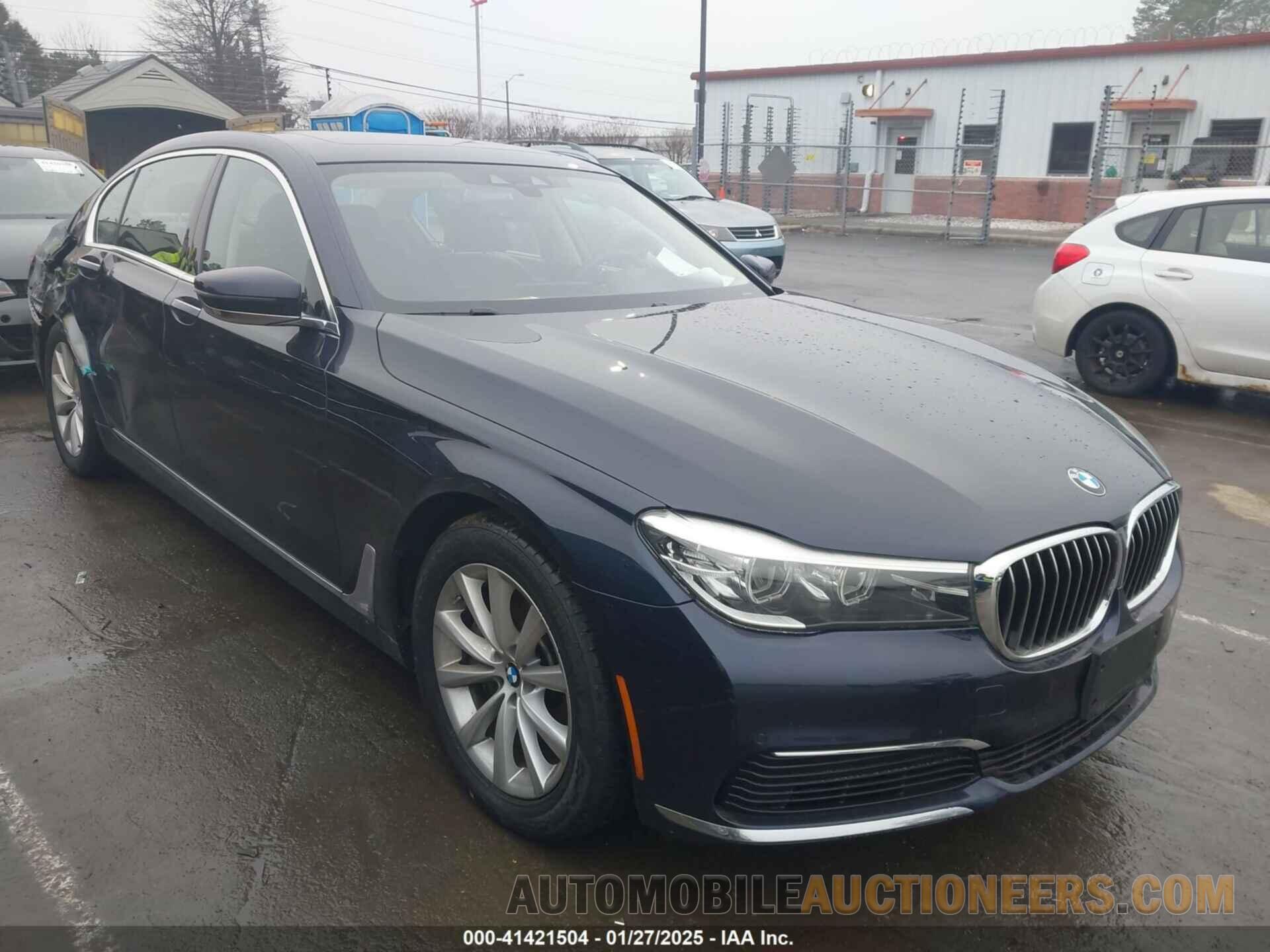 WBA7E4C52KGV70359 BMW 740I 2019