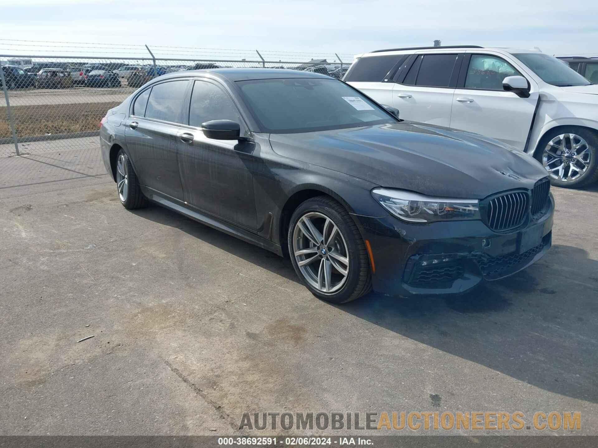 WBA7E4C54HGU99500 BMW 740I 2017