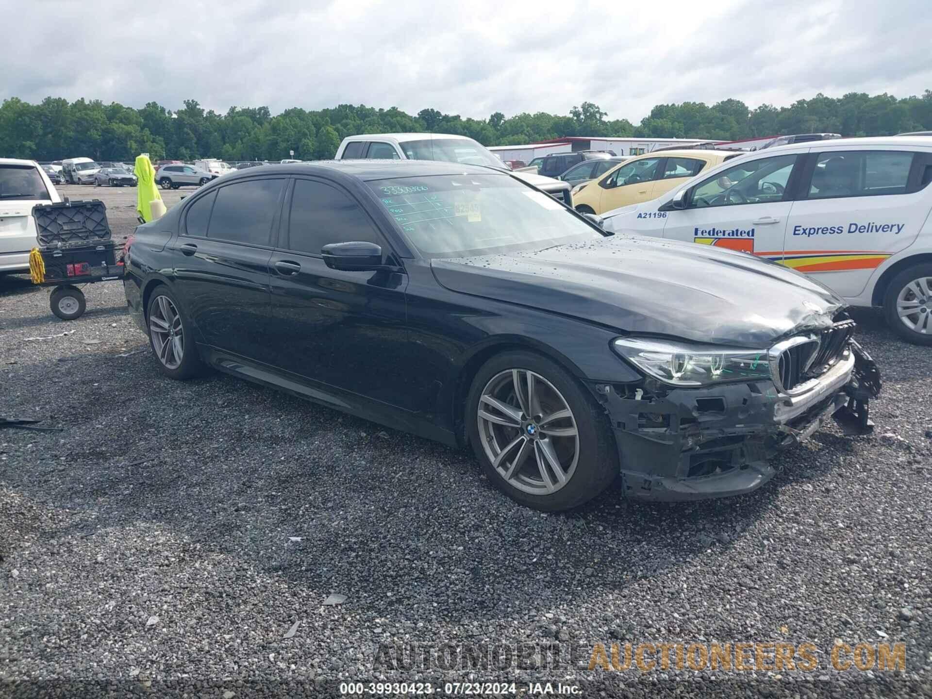 WBA7E4C59HGU99413 BMW 740I 2017