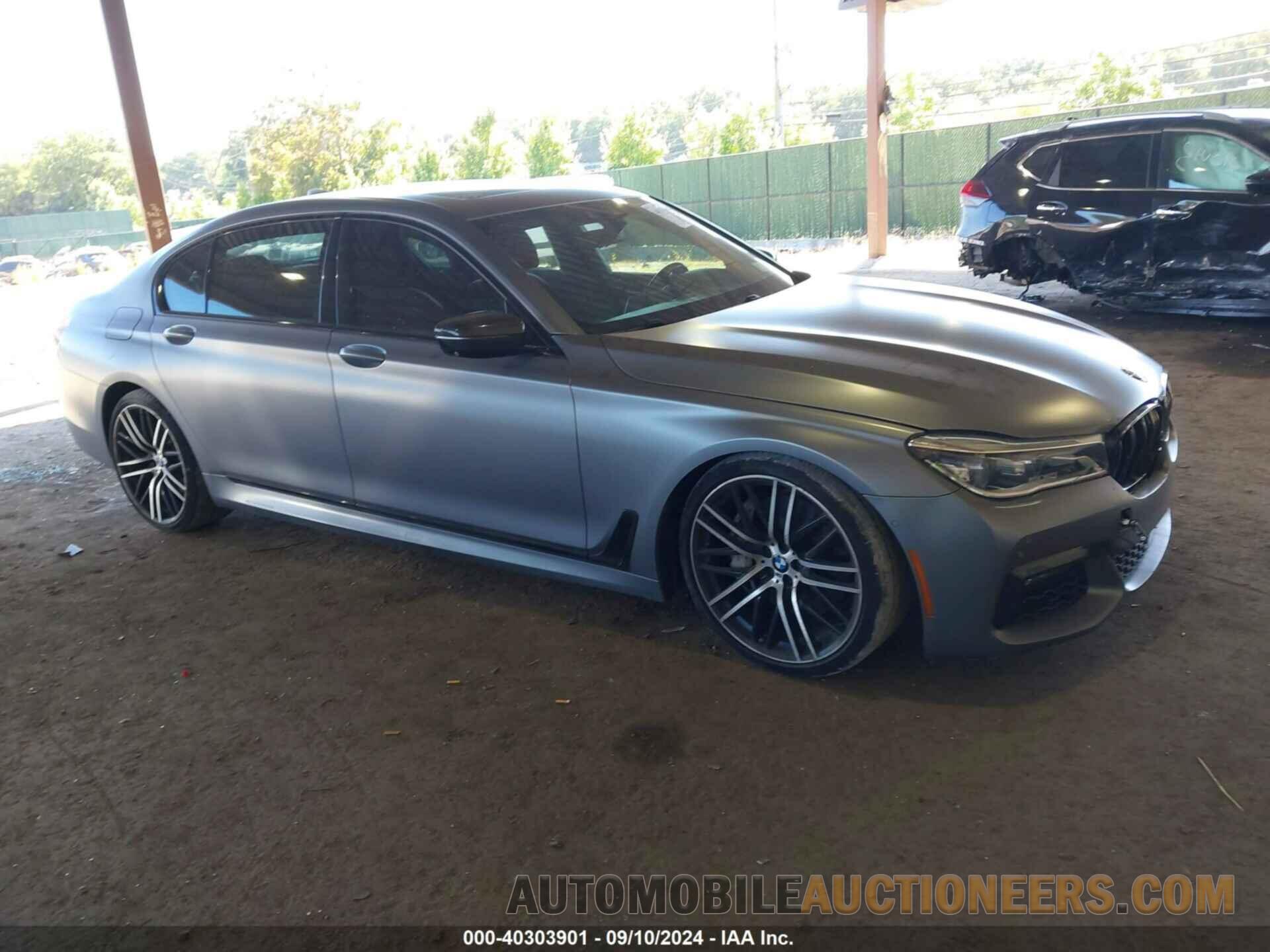 WBA7F0C34HGM22260 BMW 750I 2017