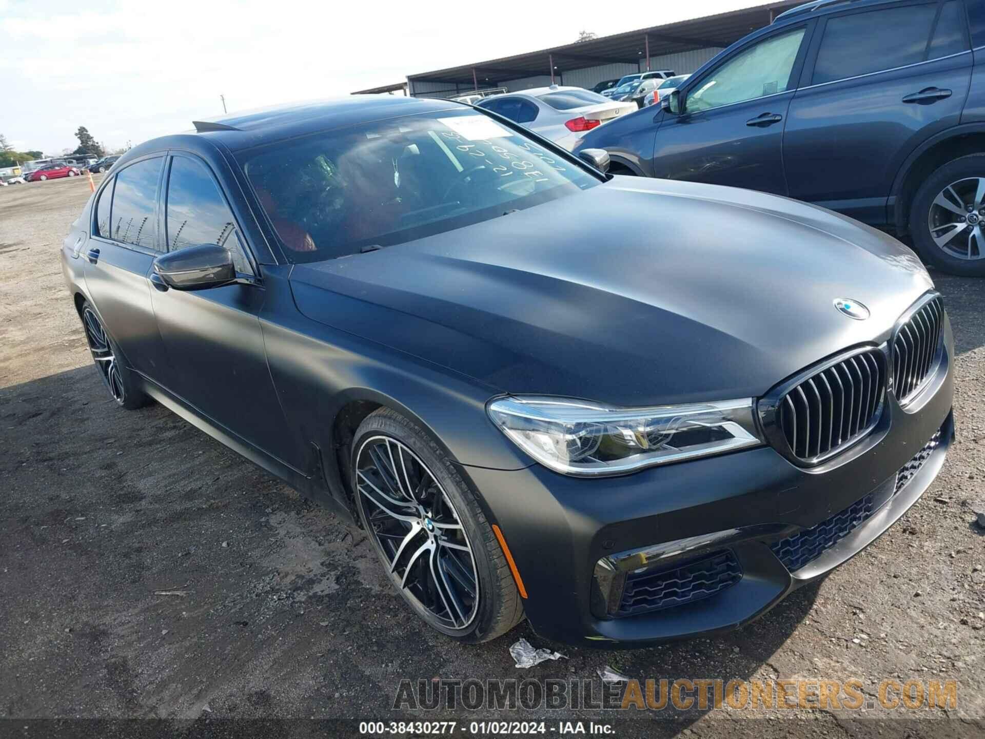 WBA7F0C35HGM22283 BMW 750I 2017