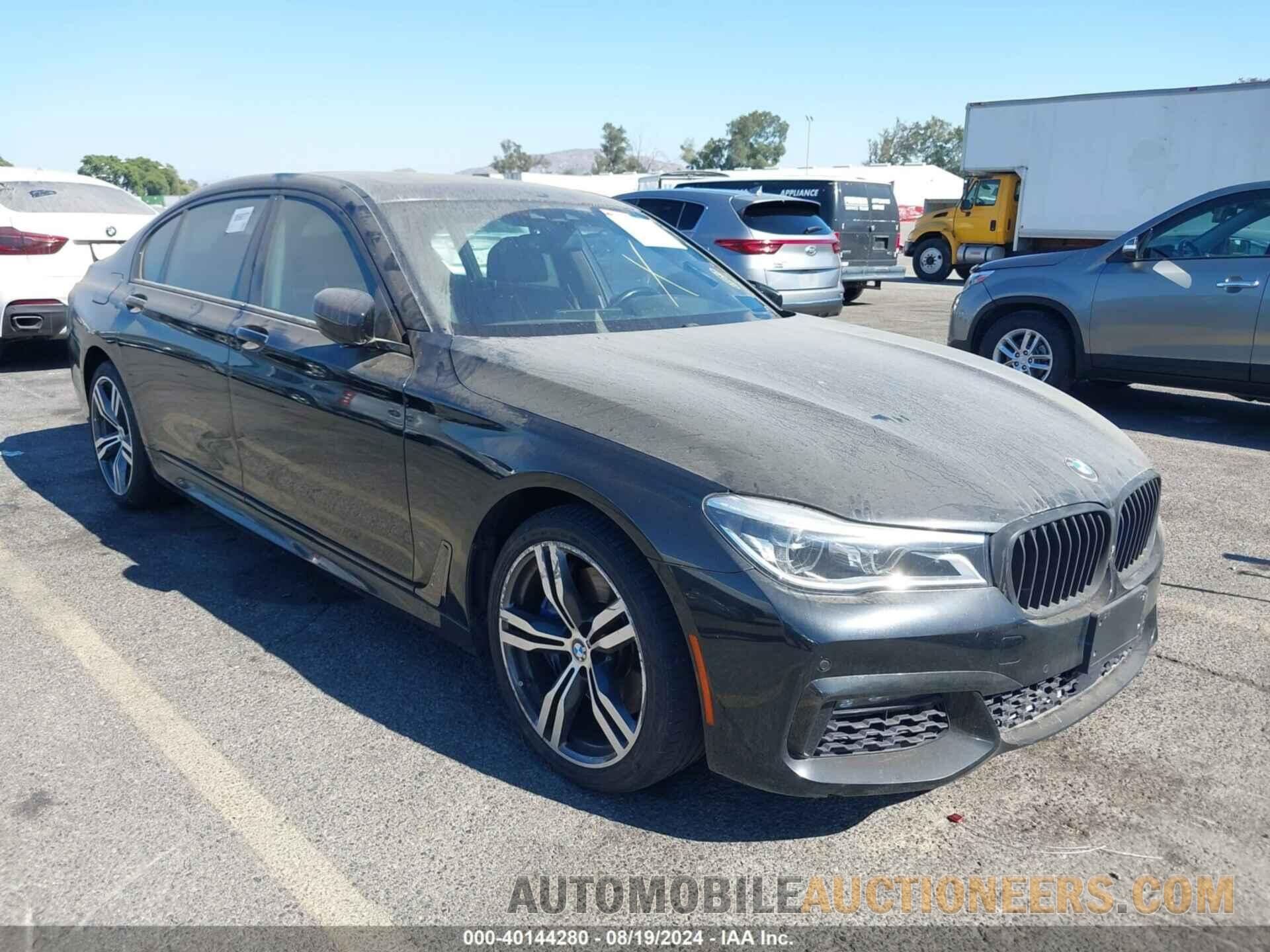 WBA7F0C36HGM21532 BMW 750I 2017