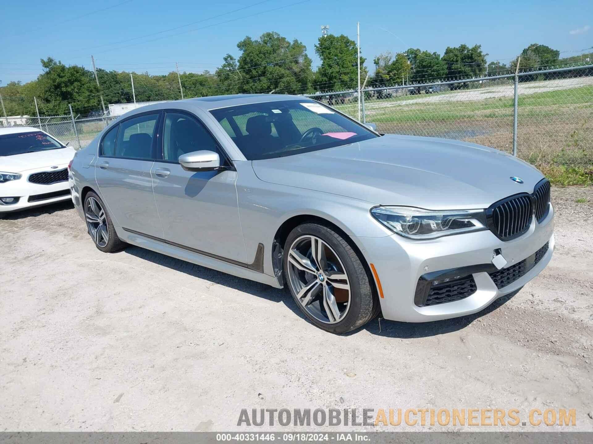 WBA7F0C37HGM21801 BMW 750I 2017