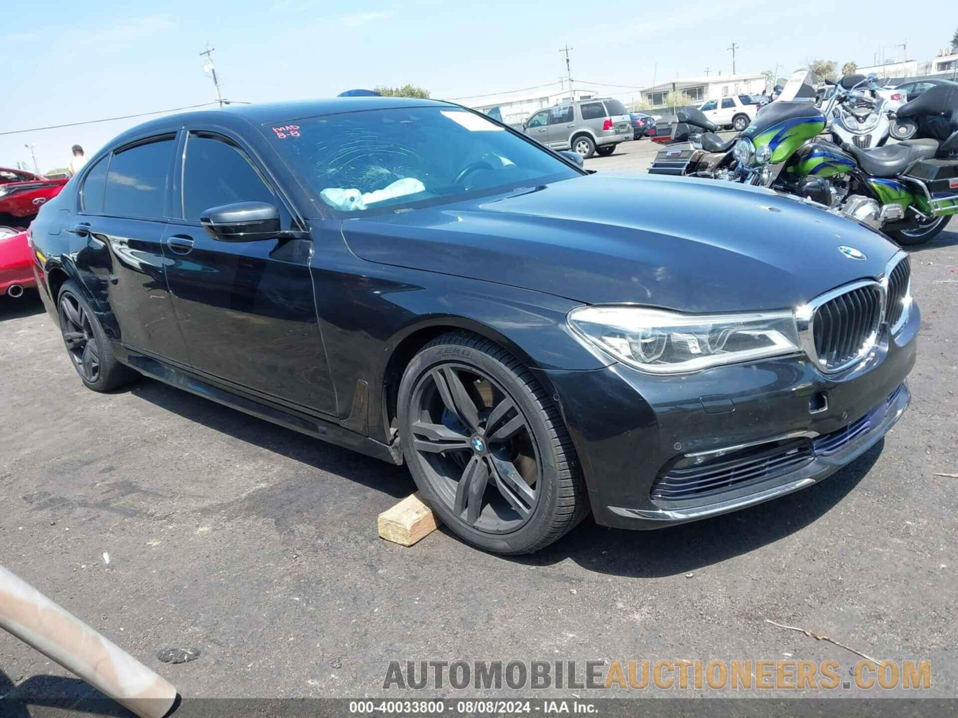 WBA7F0C37HGM22205 BMW 750I 2017