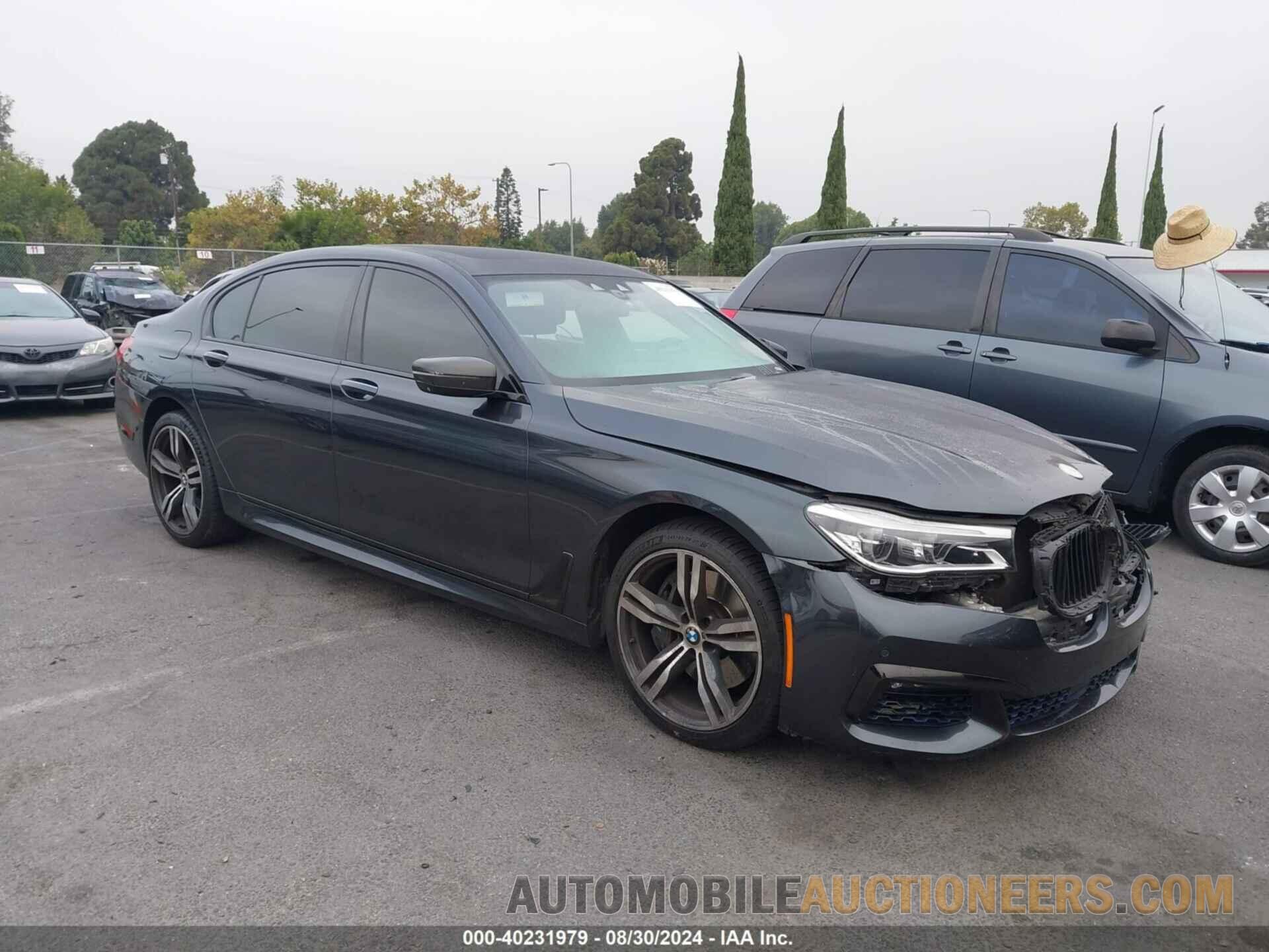 WBA7F0C3XHGM21615 BMW 750I 2017