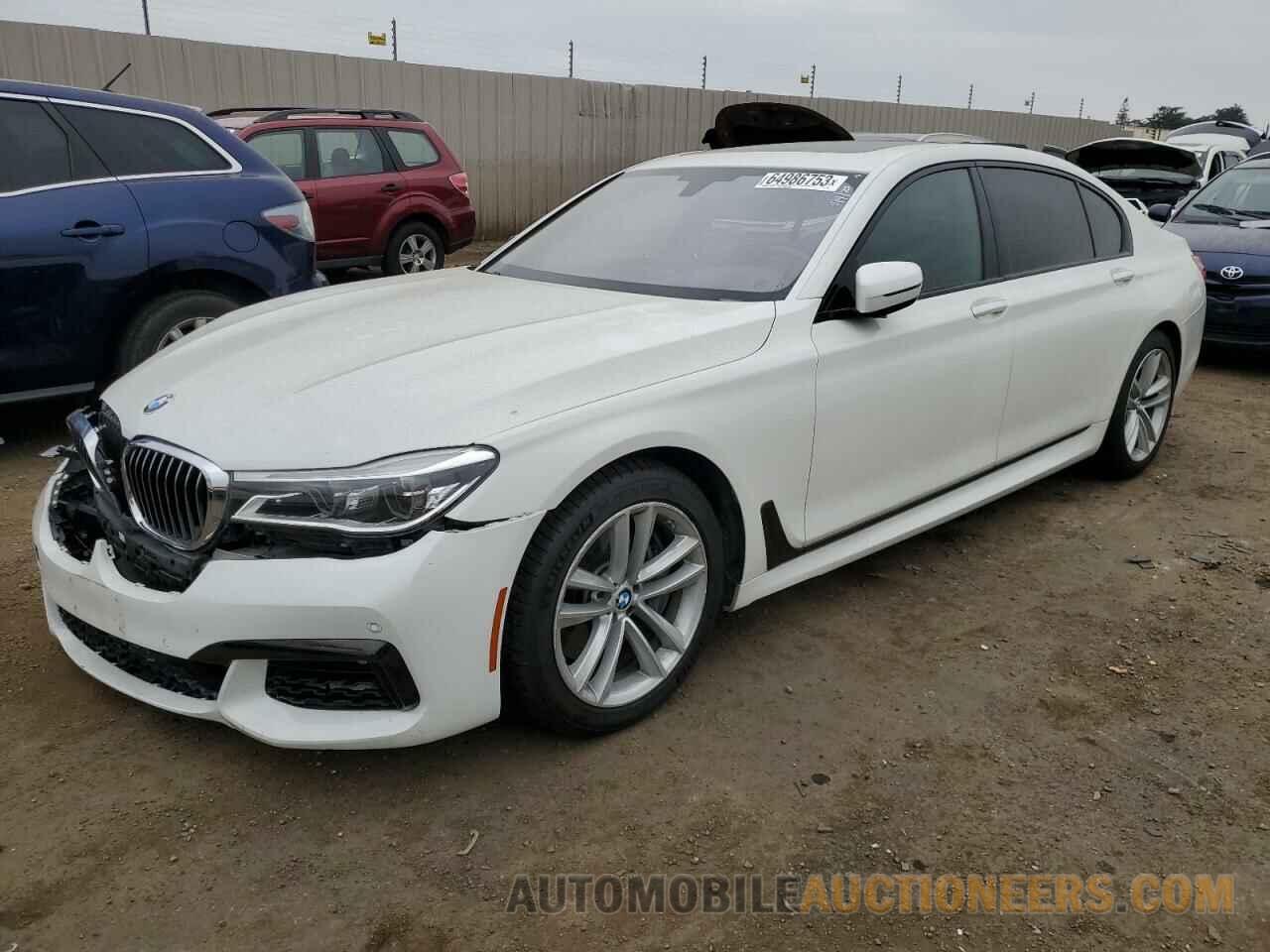 WBA7F0C50GGL99642 BMW 7 SERIES 2016