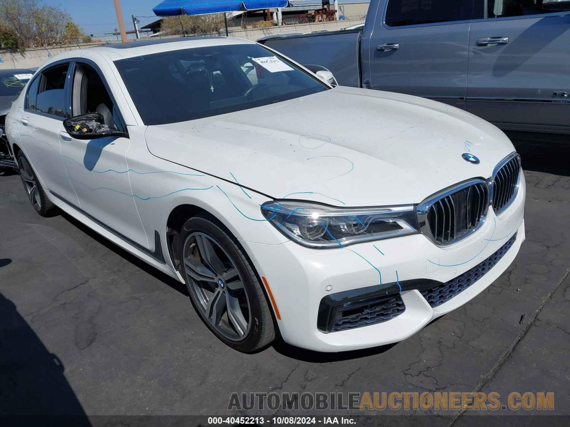 WBA7F0C50HGM20958 BMW 750I 2017