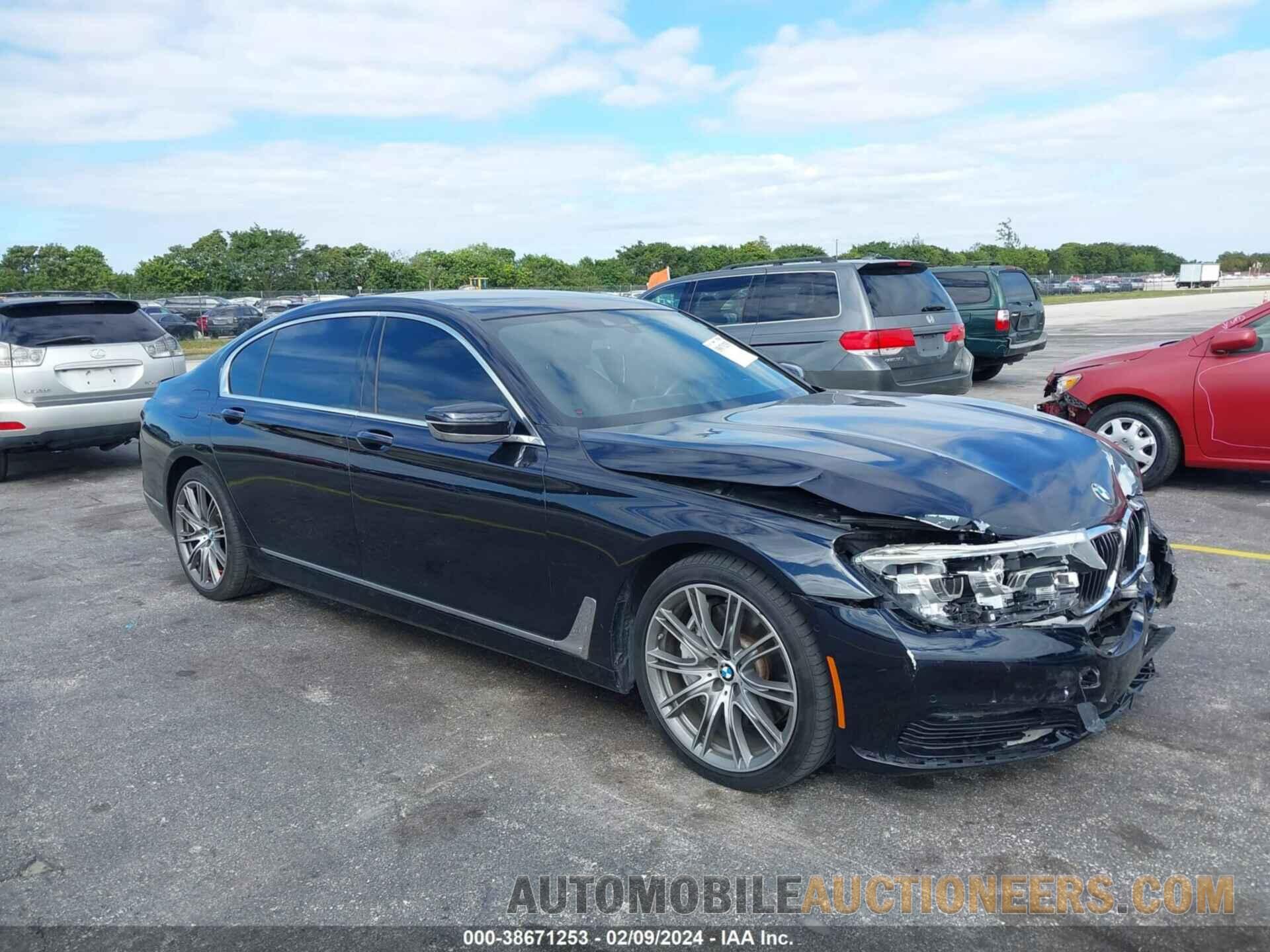 WBA7F0C50JGM23963 BMW 750I 2018