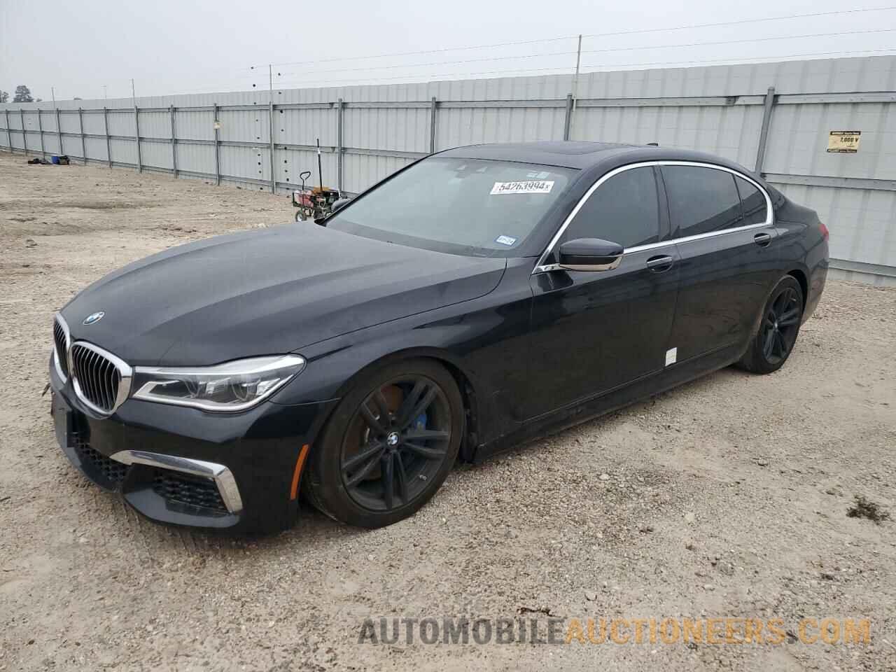 WBA7F0C51GGL99357 BMW 7 SERIES 2016