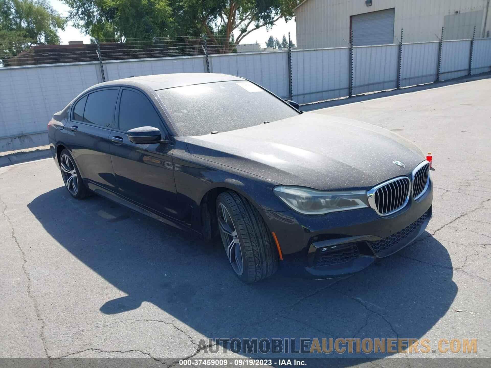 WBA7F0C51GGL99407 BMW 7 SERIES 2016