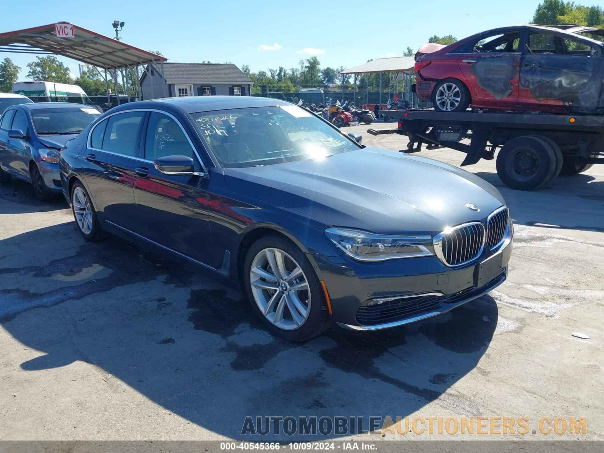 WBA7F0C52GGL99660 BMW 750I 2016