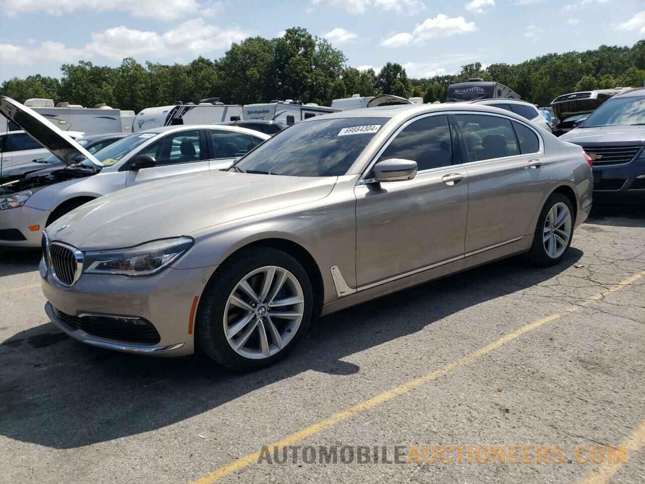 WBA7F0C52GGL99836 BMW 7 SERIES 2016